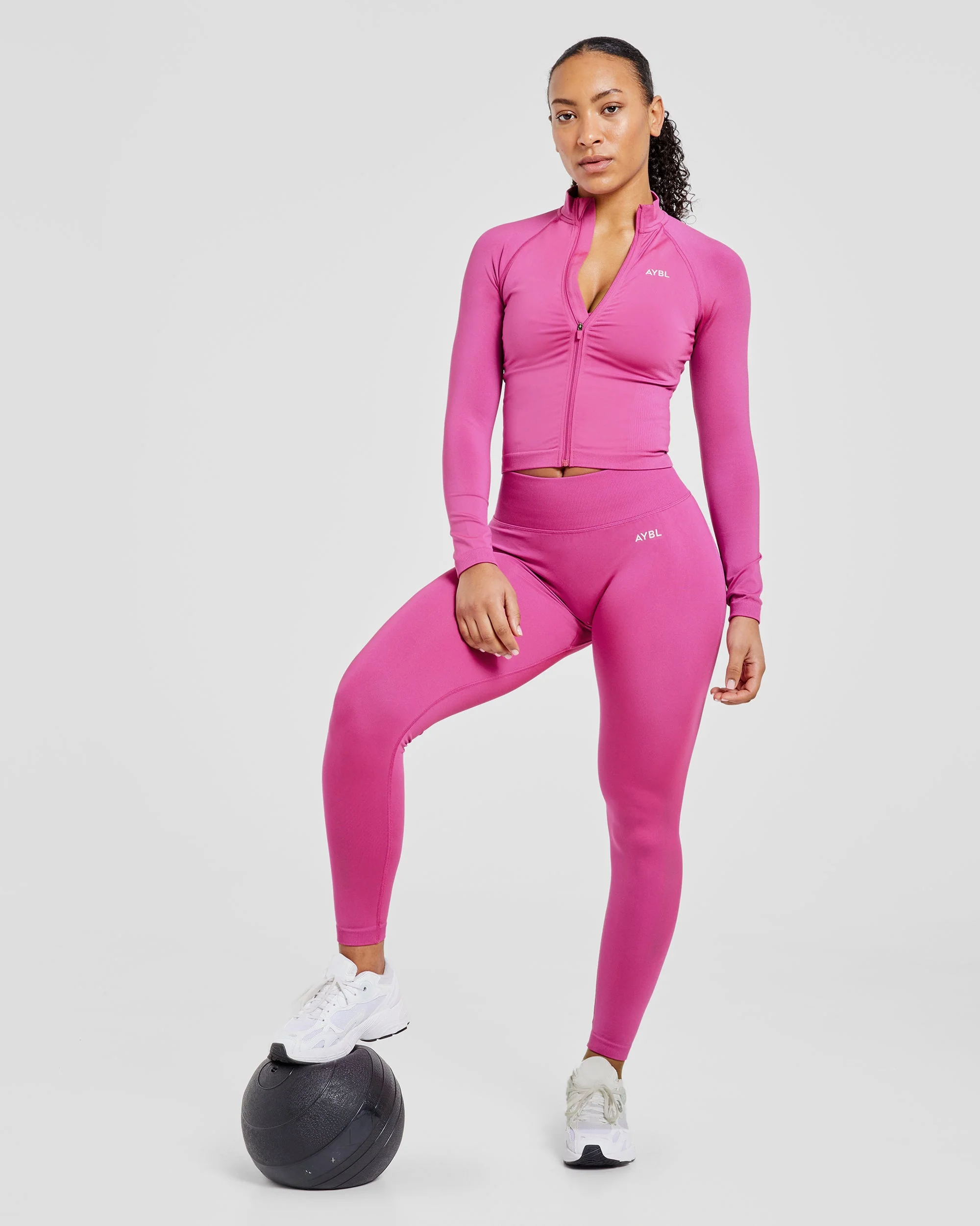 Adapt Seamless Jacket - Pink - Image 8