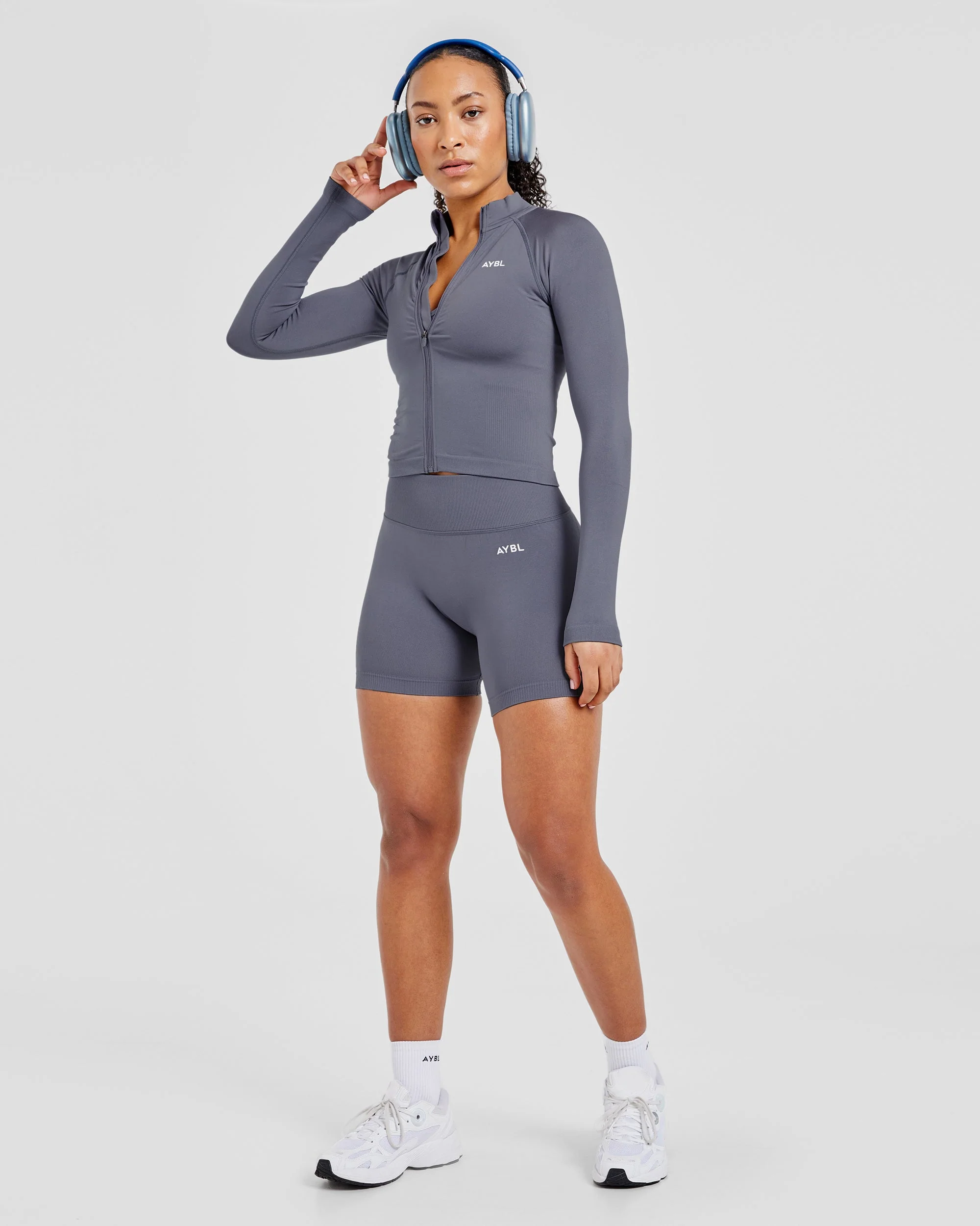 Adapt Seamless Jacket - Slate - Image 7