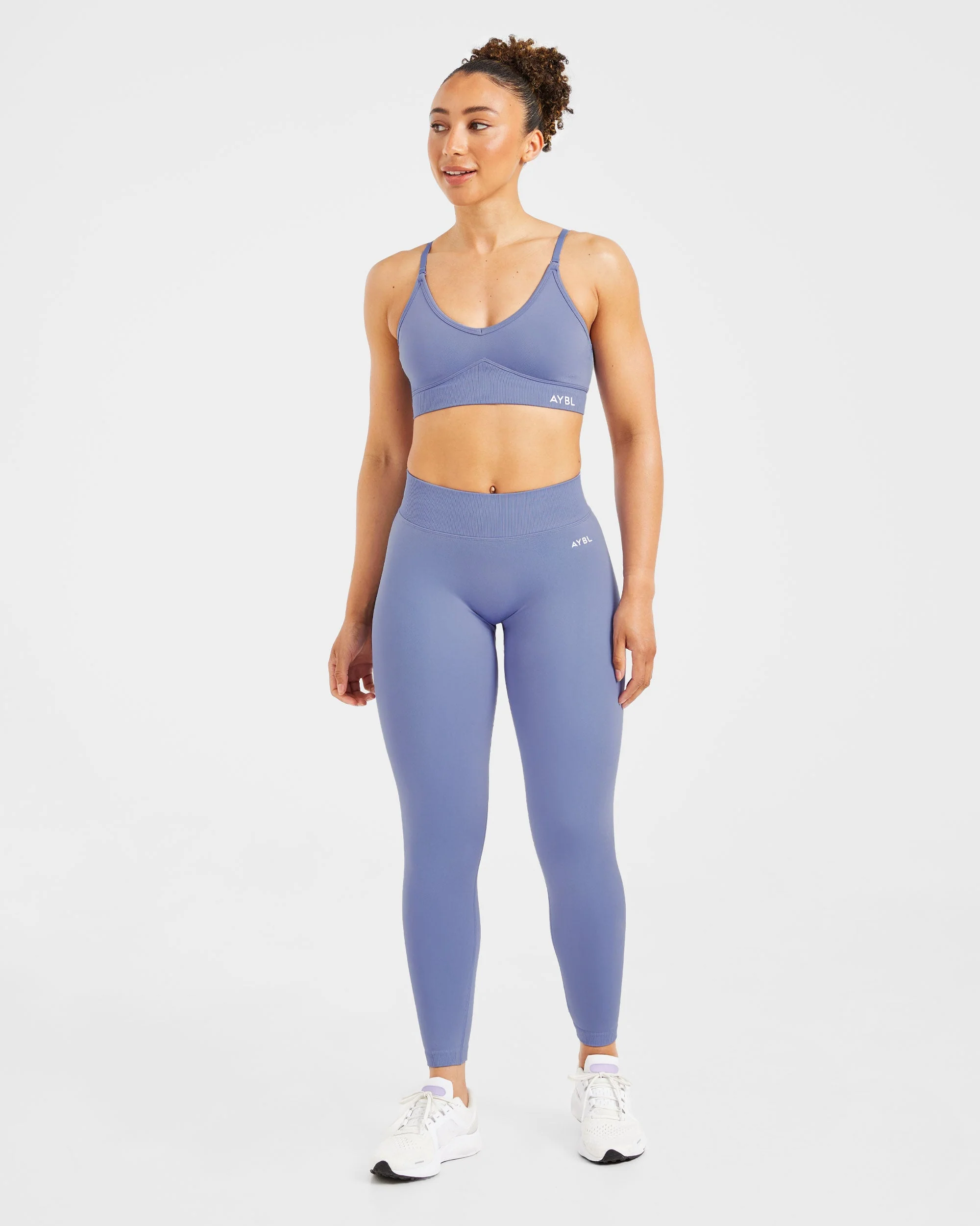 Adapt Seamless Leggings - Iris Blue - Image 3
