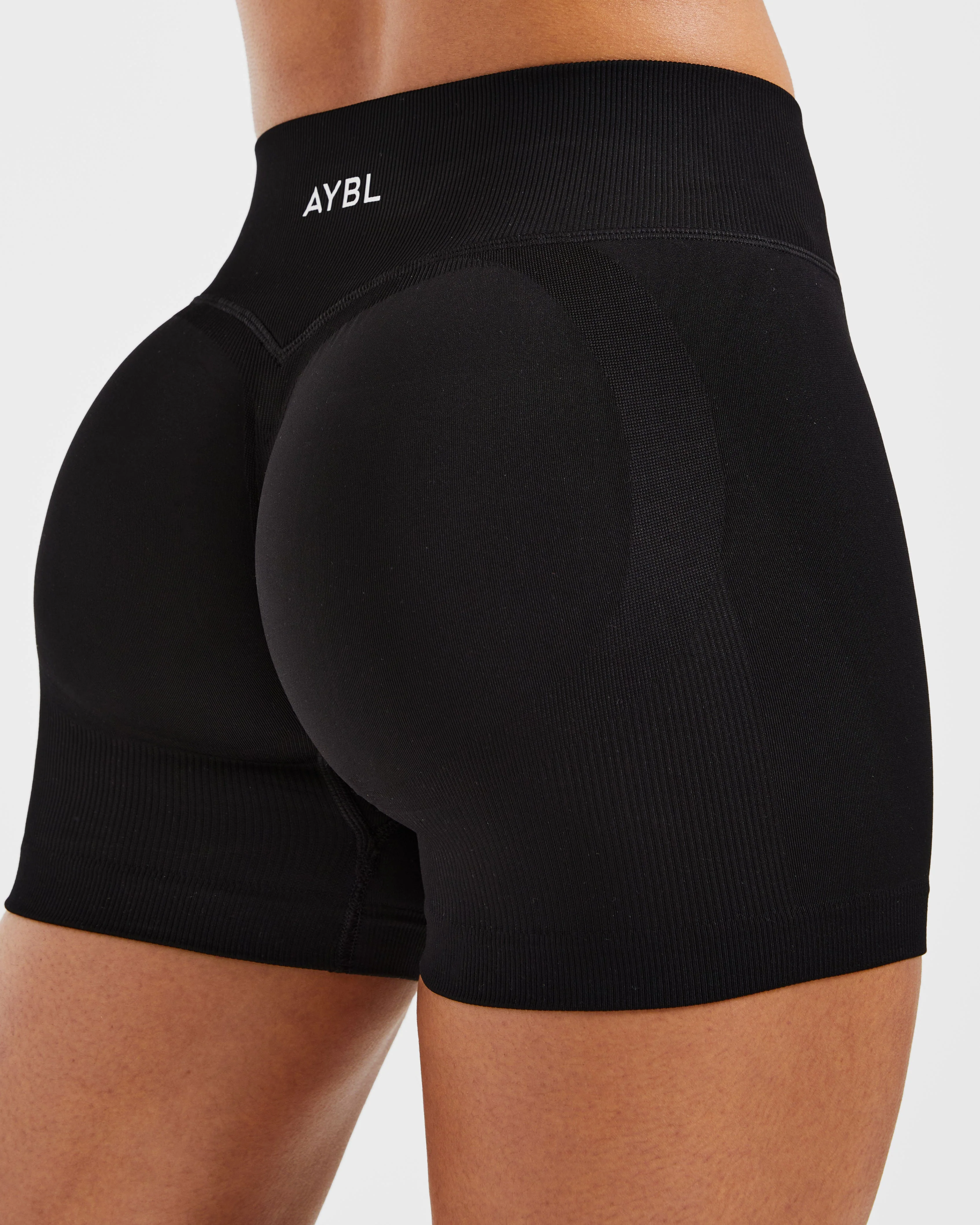Adapt Seamless Shorts | 4.5" - Black - Image 6