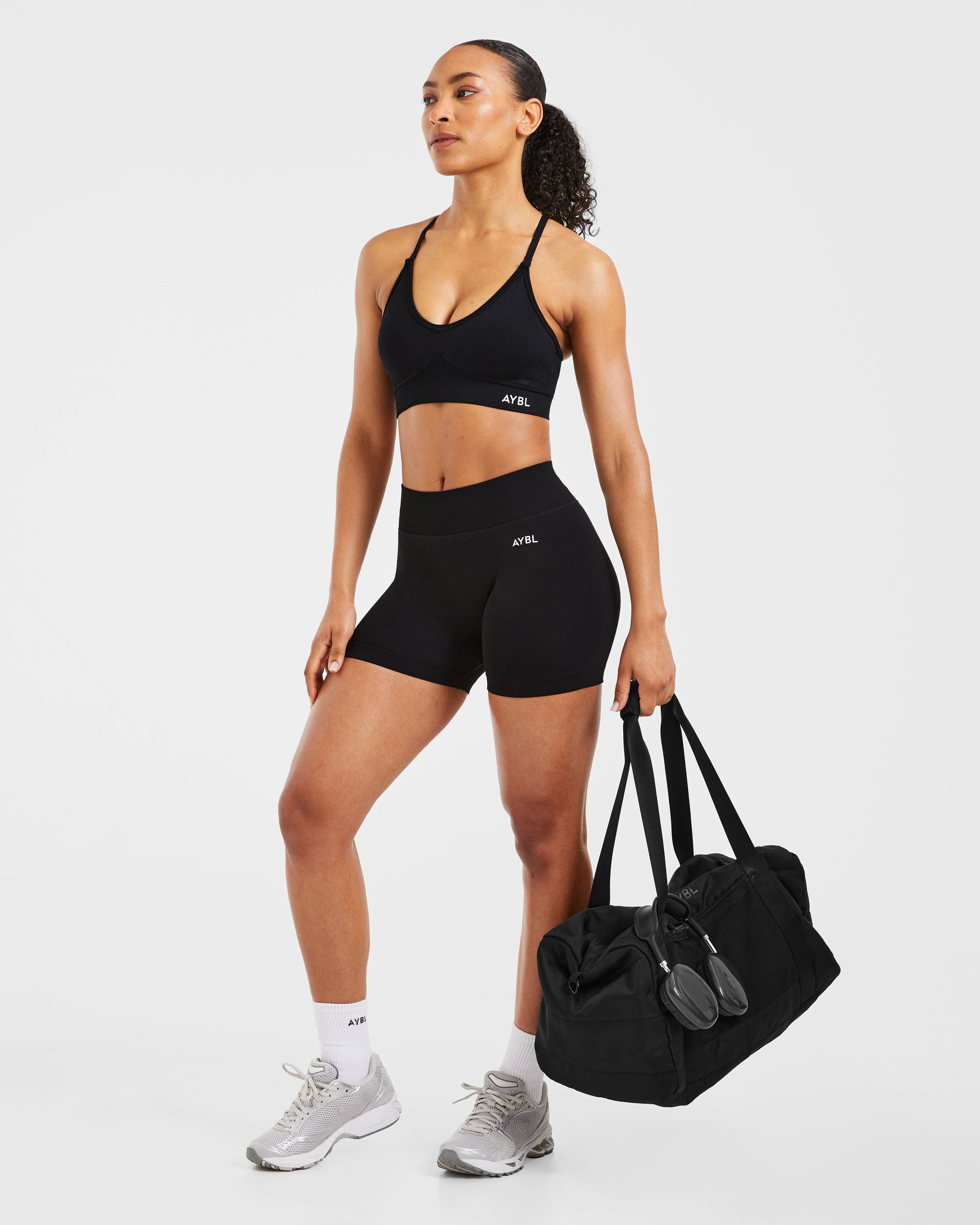 Adapt Seamless Shorts | 4.5" - Black - Image 7
