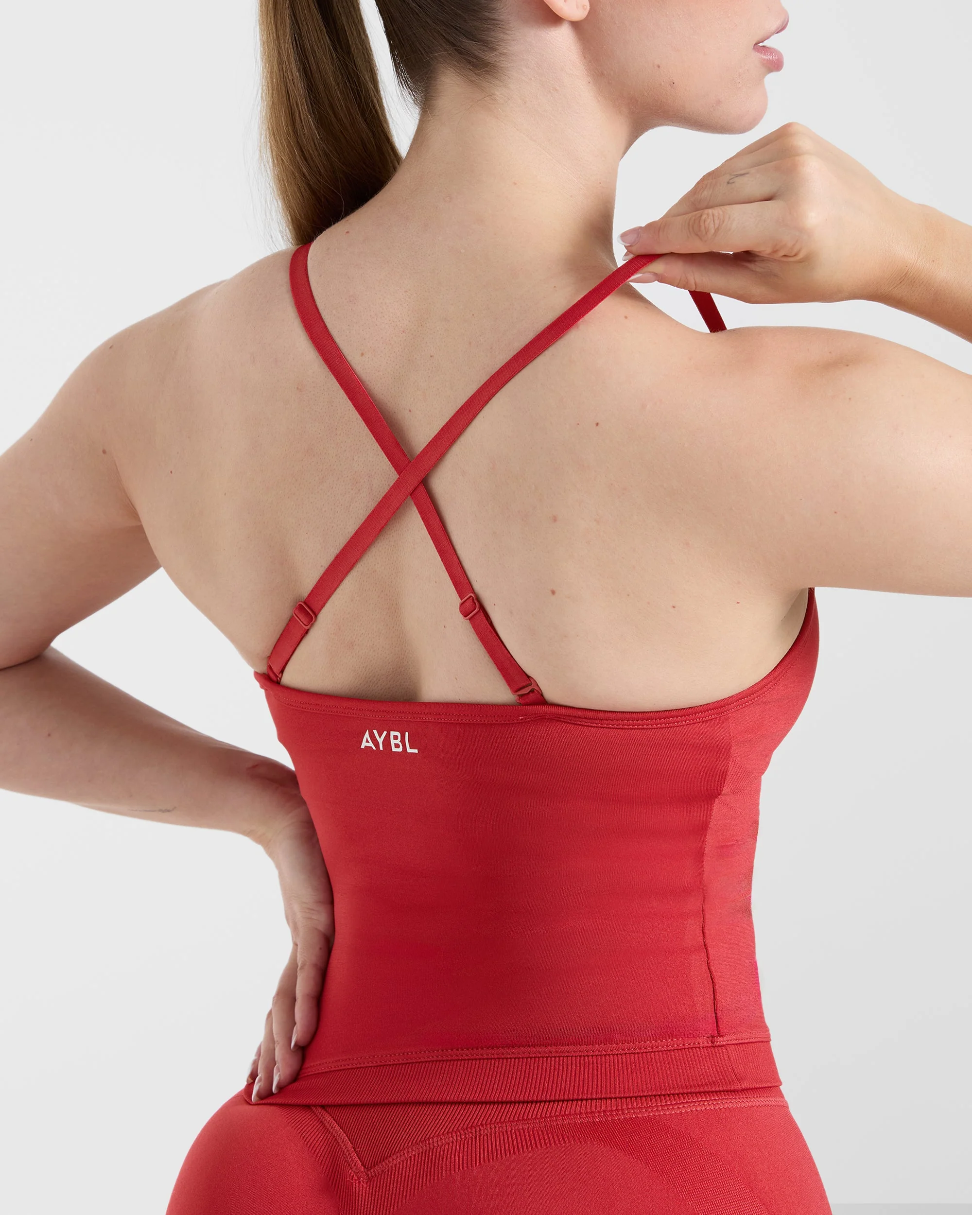 Adapt Seamless Tank Top - Salsa Red - Image 6