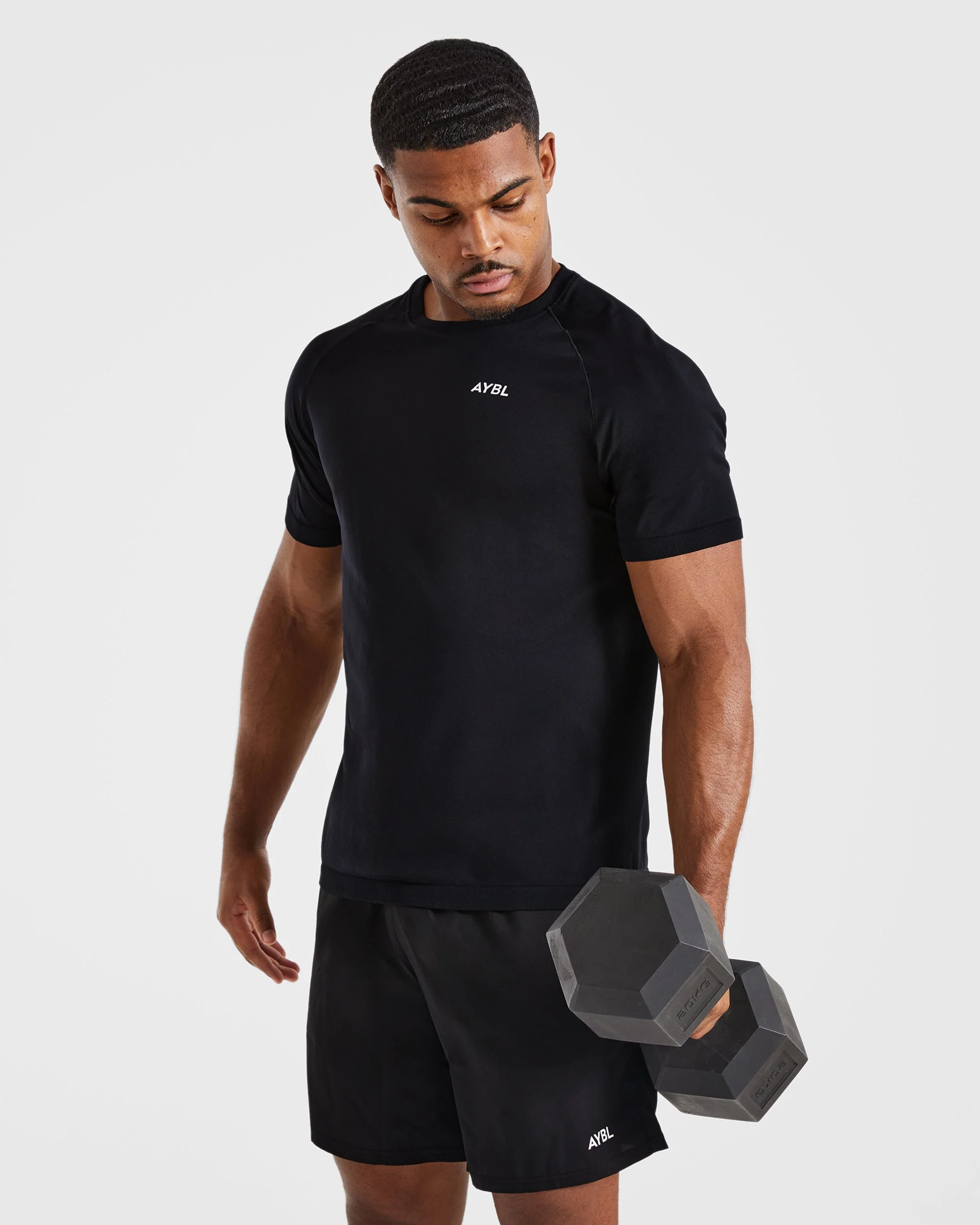 Ascend Seamless T Shirt - Black - Image 7