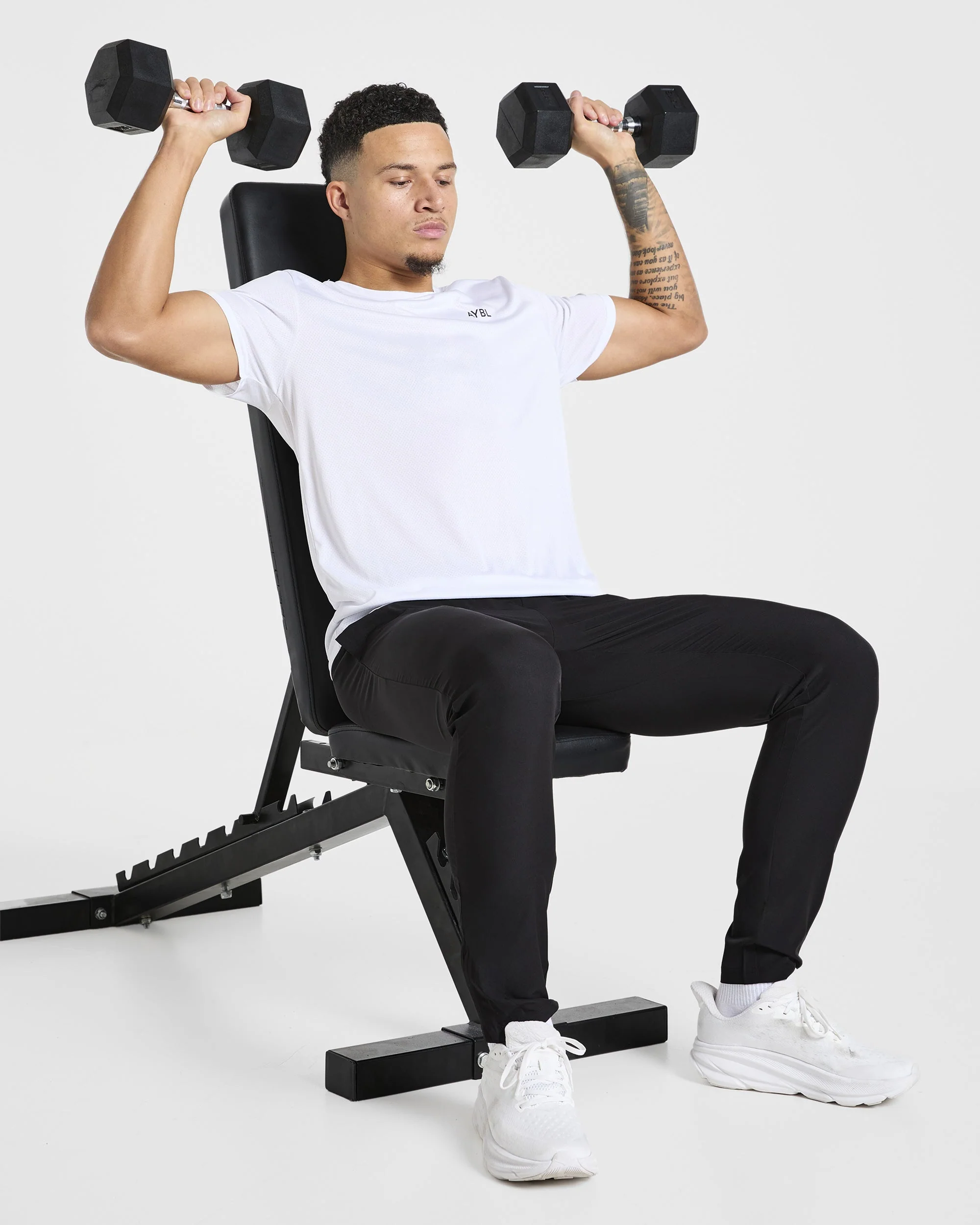 Ascend Zip Joggers - Black - Image 7