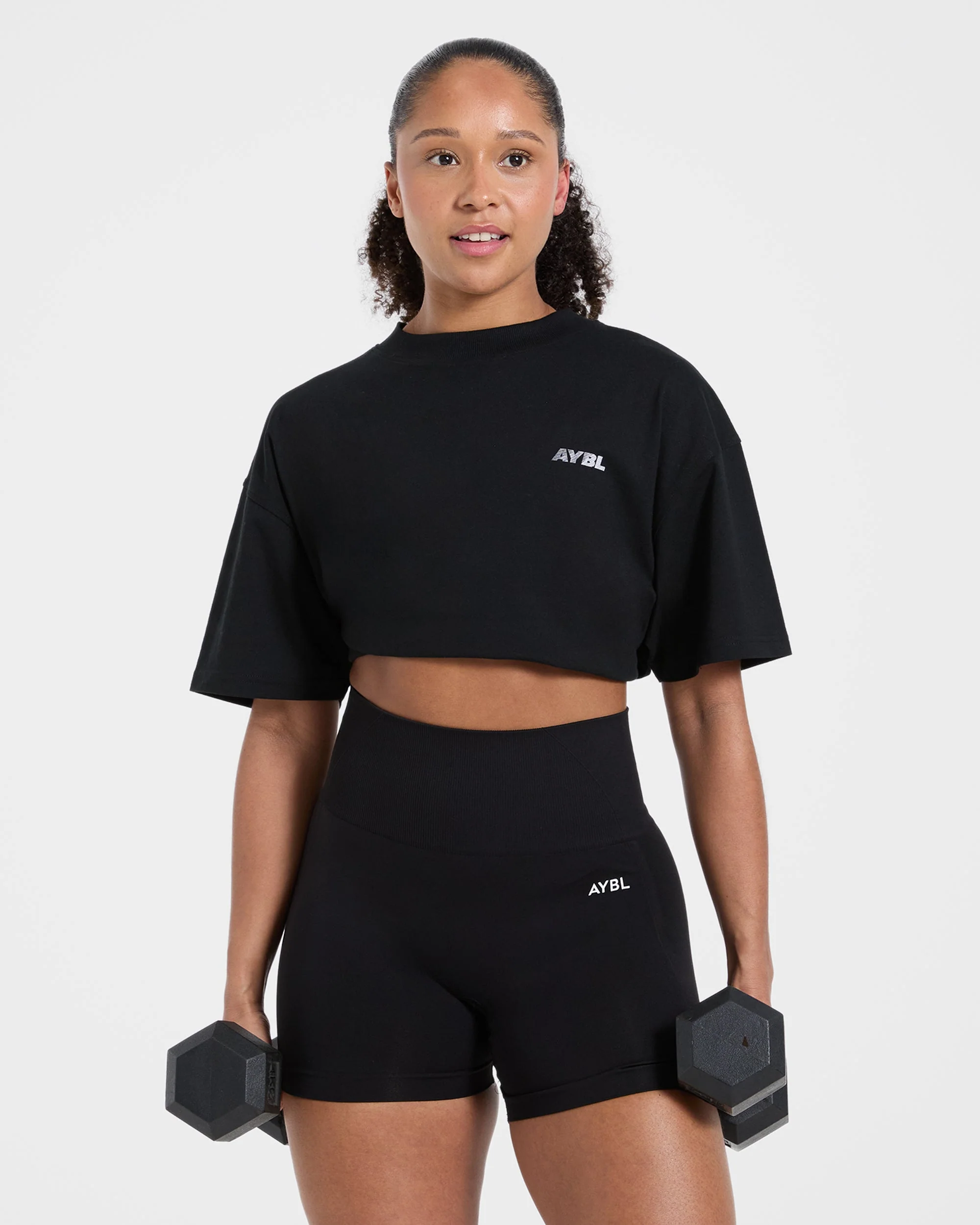 Athletics Department Oversized T Shirt - Black - Image 7