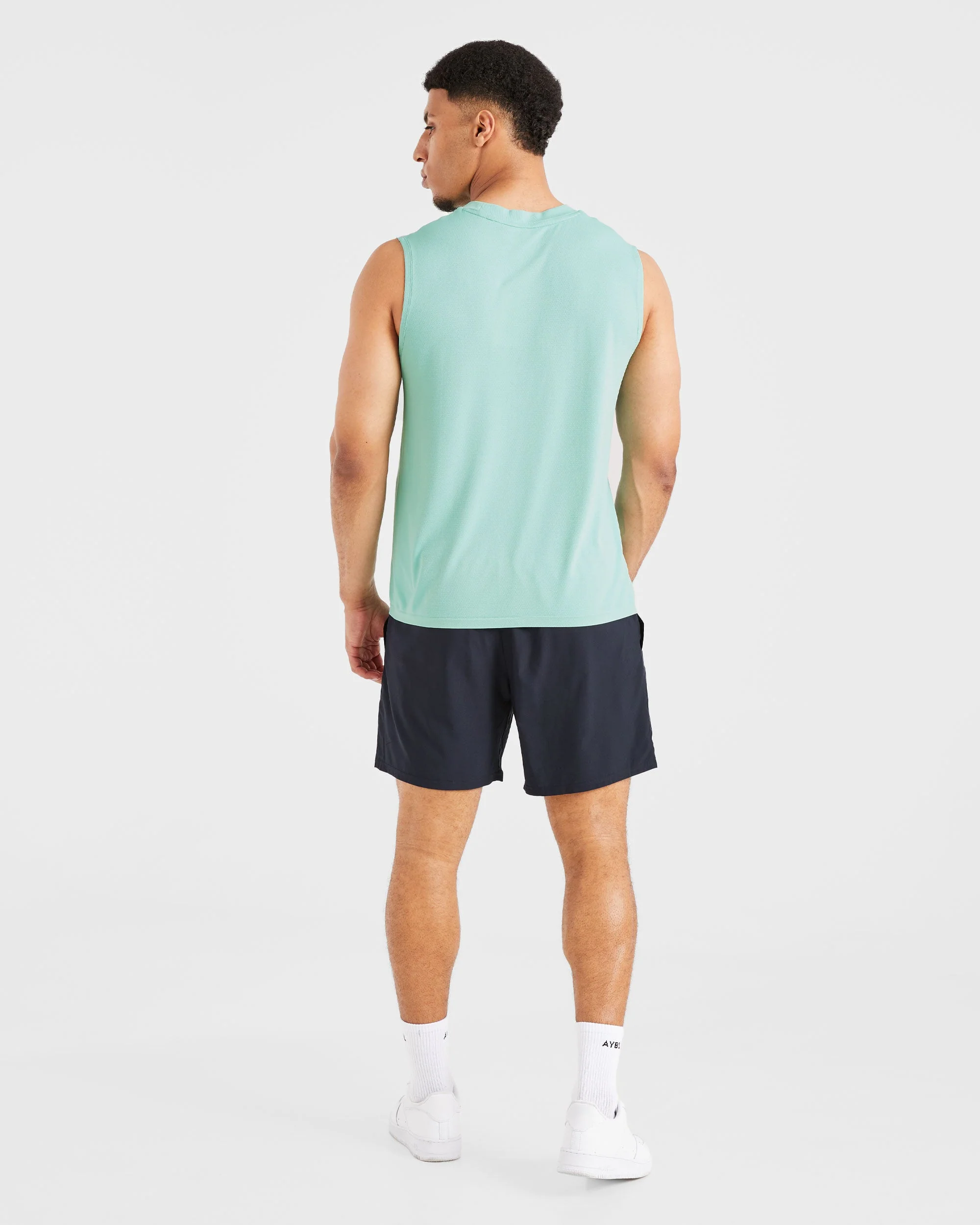 Attain Seamless Vest - Aqua Mint - Image 4