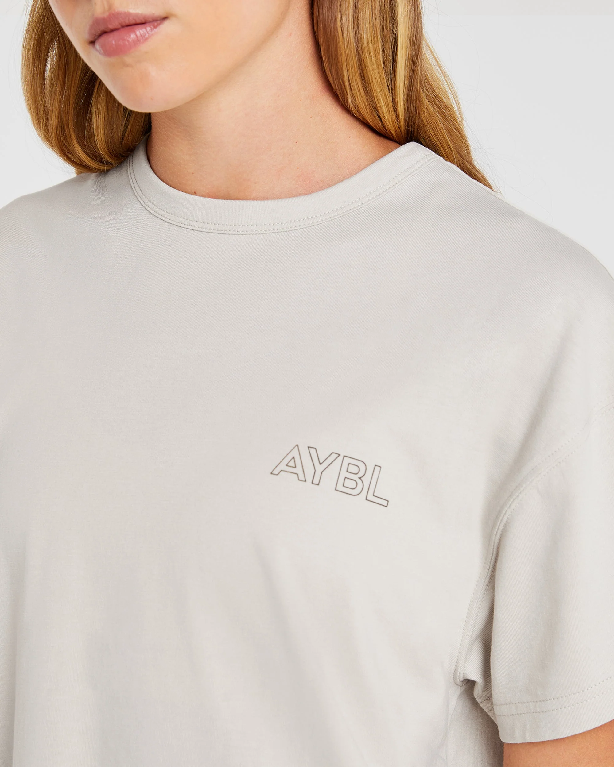 AYBL Athletics Oversized T Shirt - Beige - Image 6