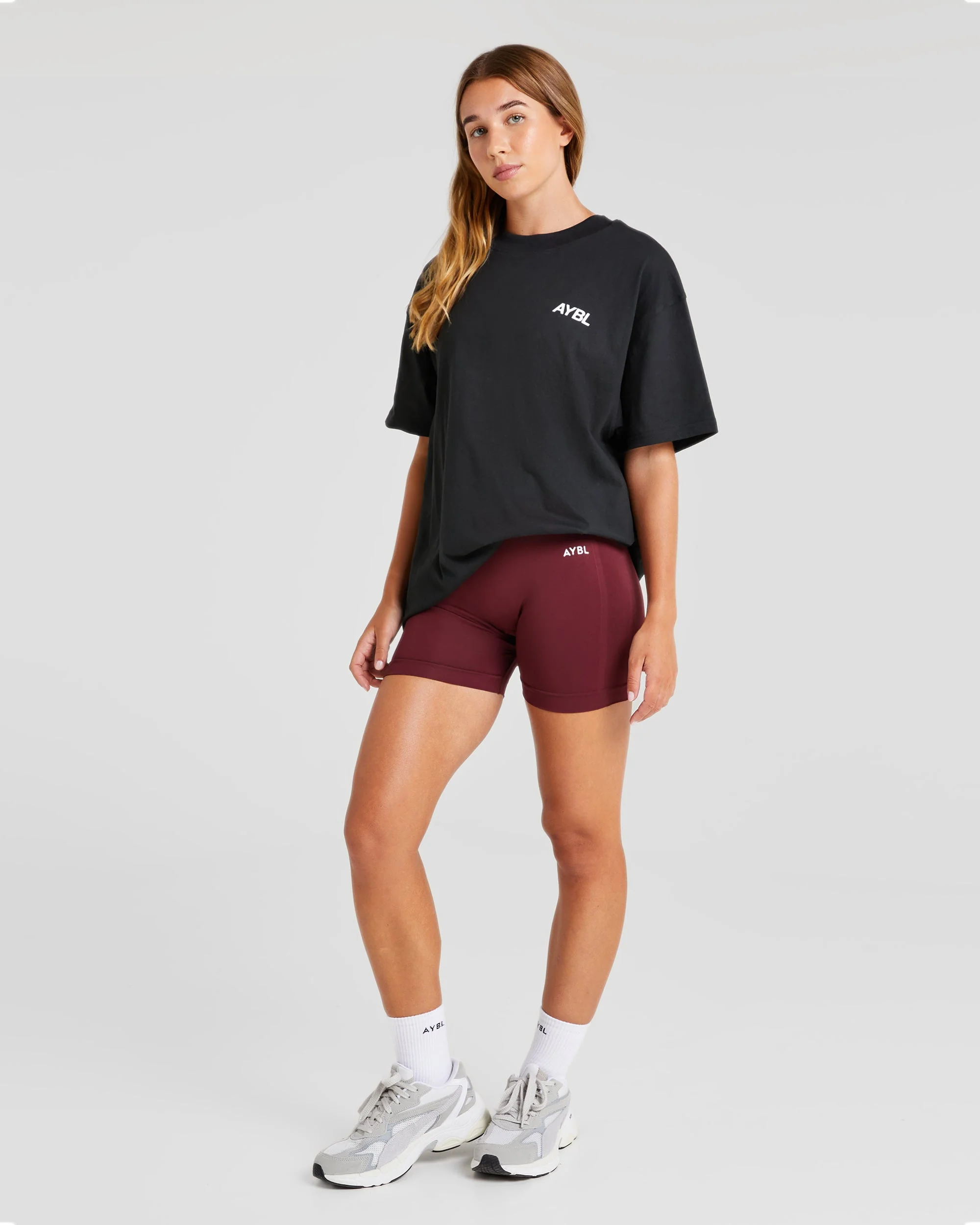 AYBL Sports Club Oversized T Shirt - Black - Image 7