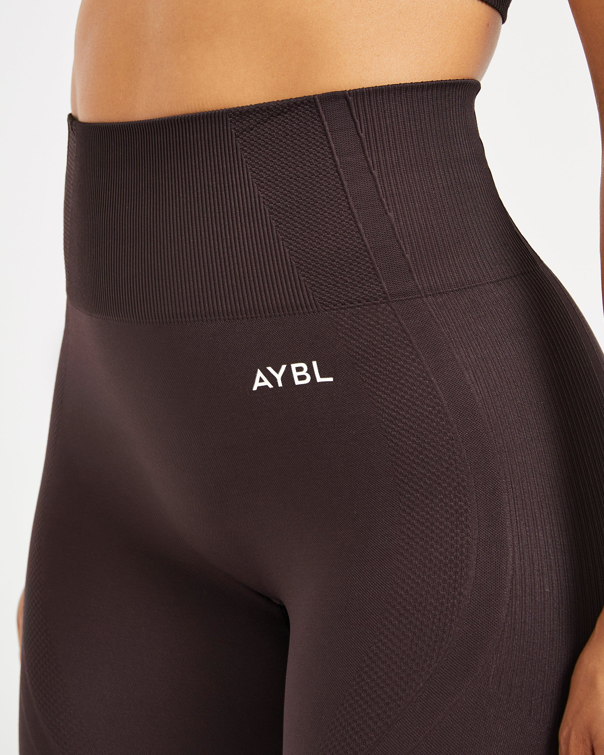 Balance V3 Seamless Leggings - Dark Brown - Image 5