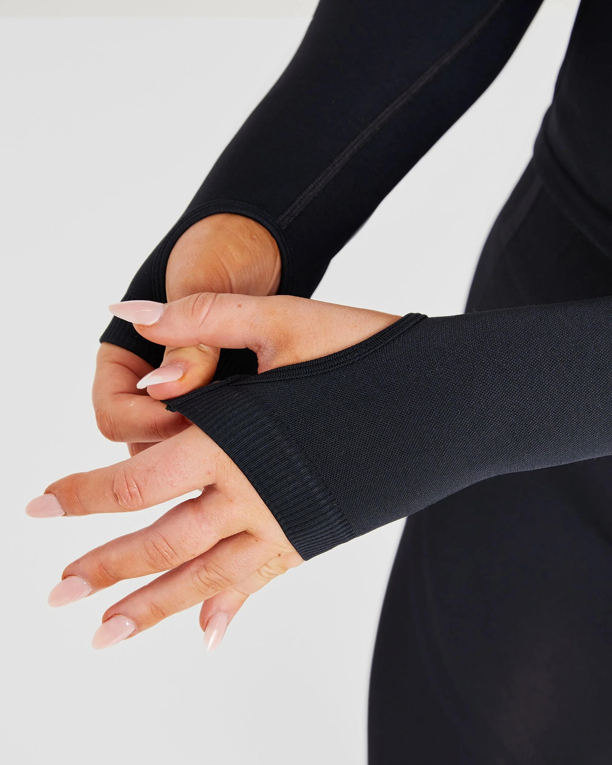 Balance V3 Seamless Zip Jacket - Black - Image 6