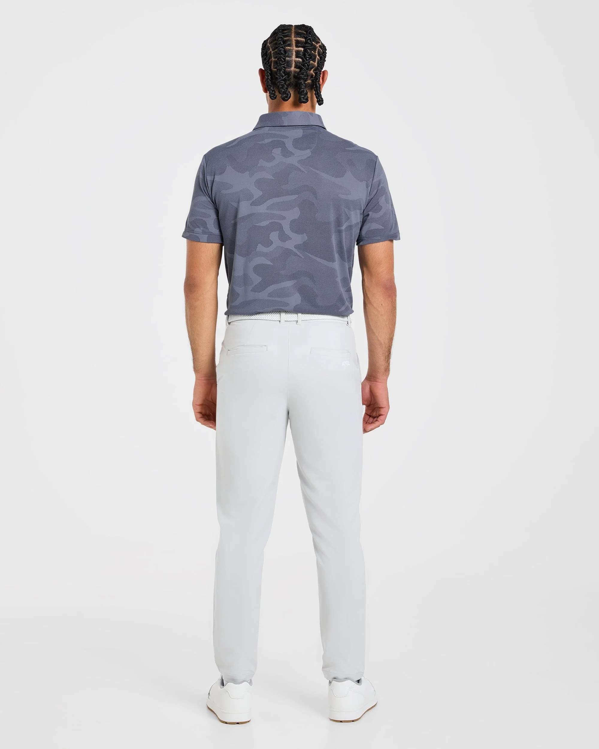 Camo Polo - Slate Blue - Image 4