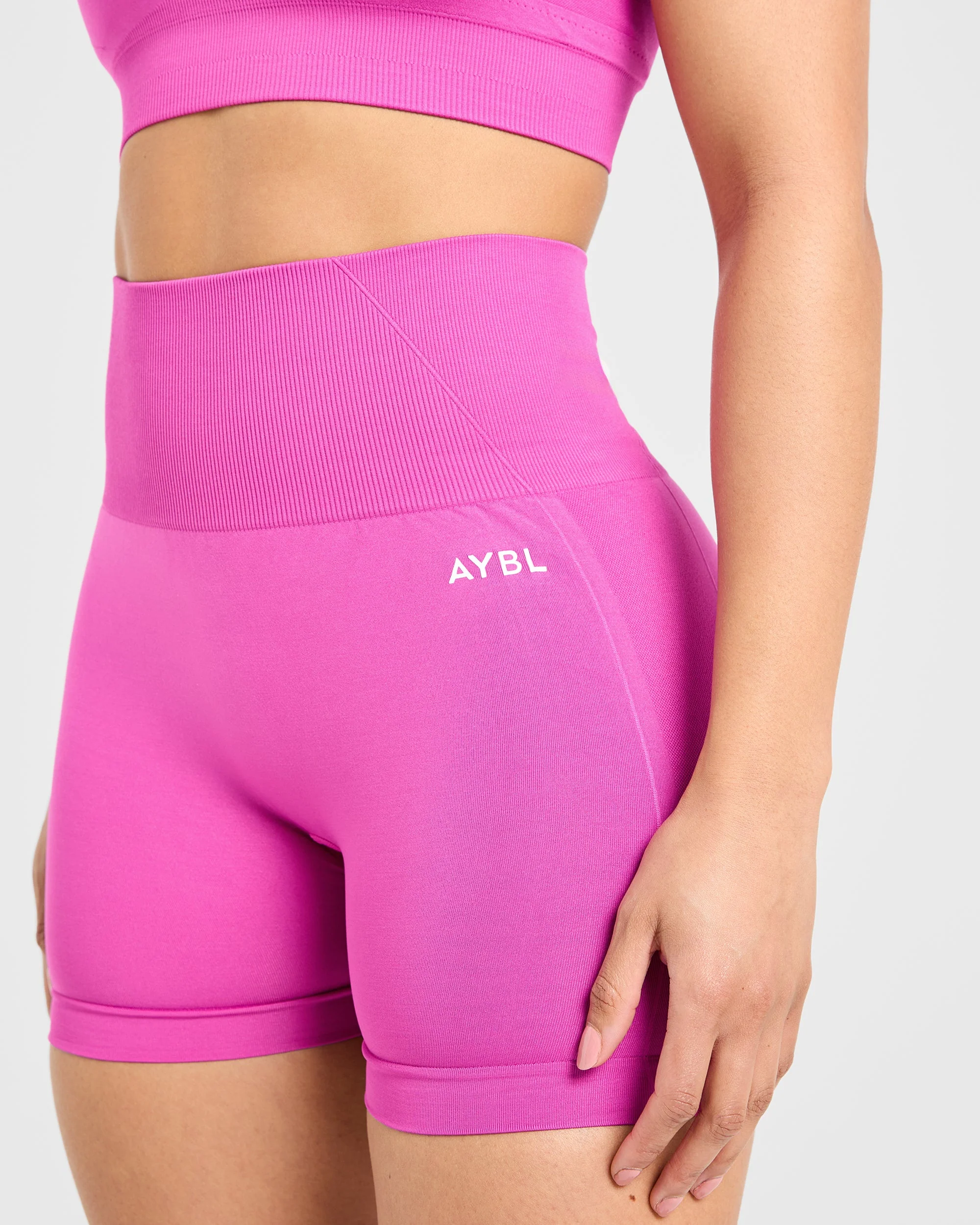 Empower Seamless Shorts - Magenta - Image 5