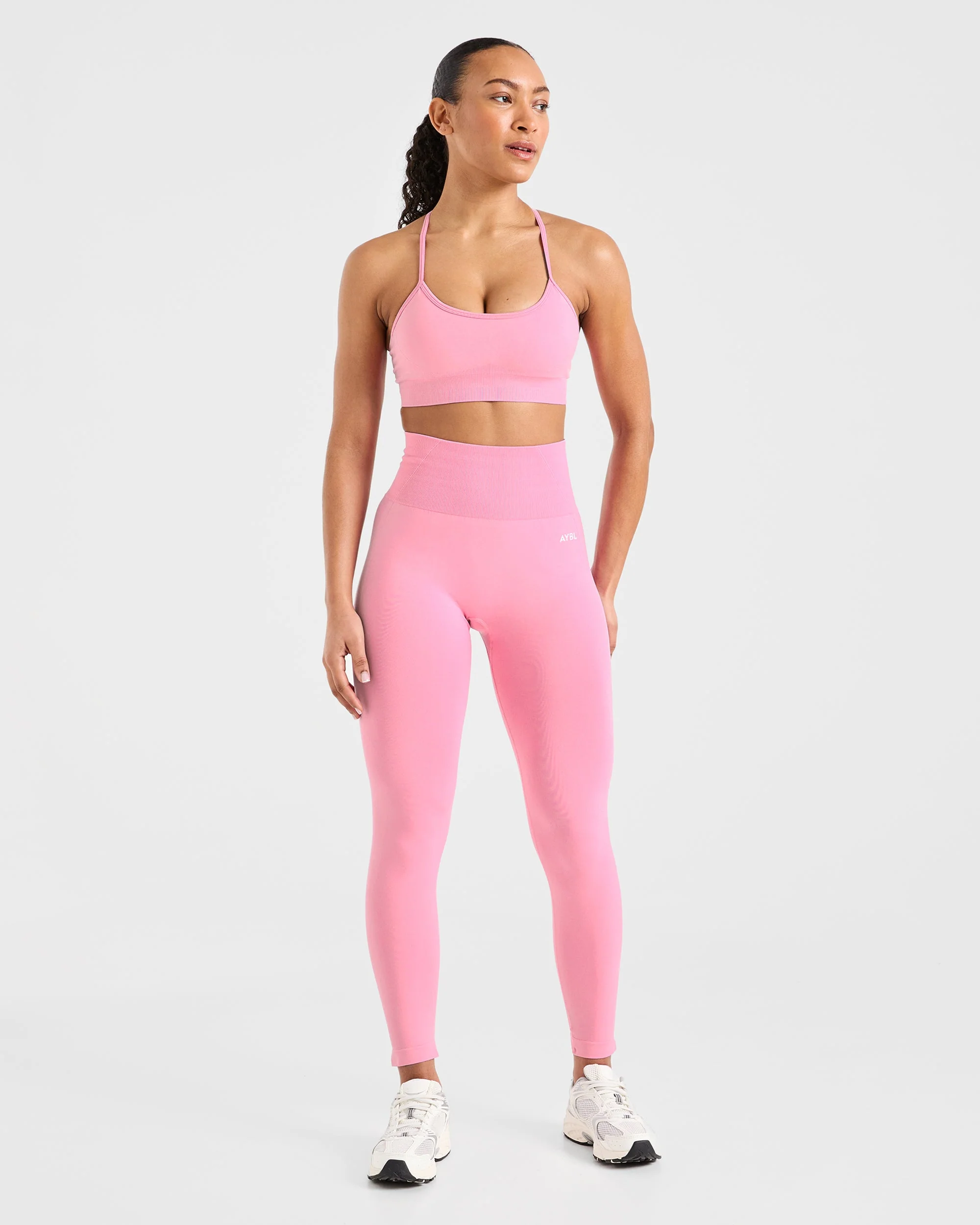 Empower Seamless Sports Bra - Baby Pink - Image 3