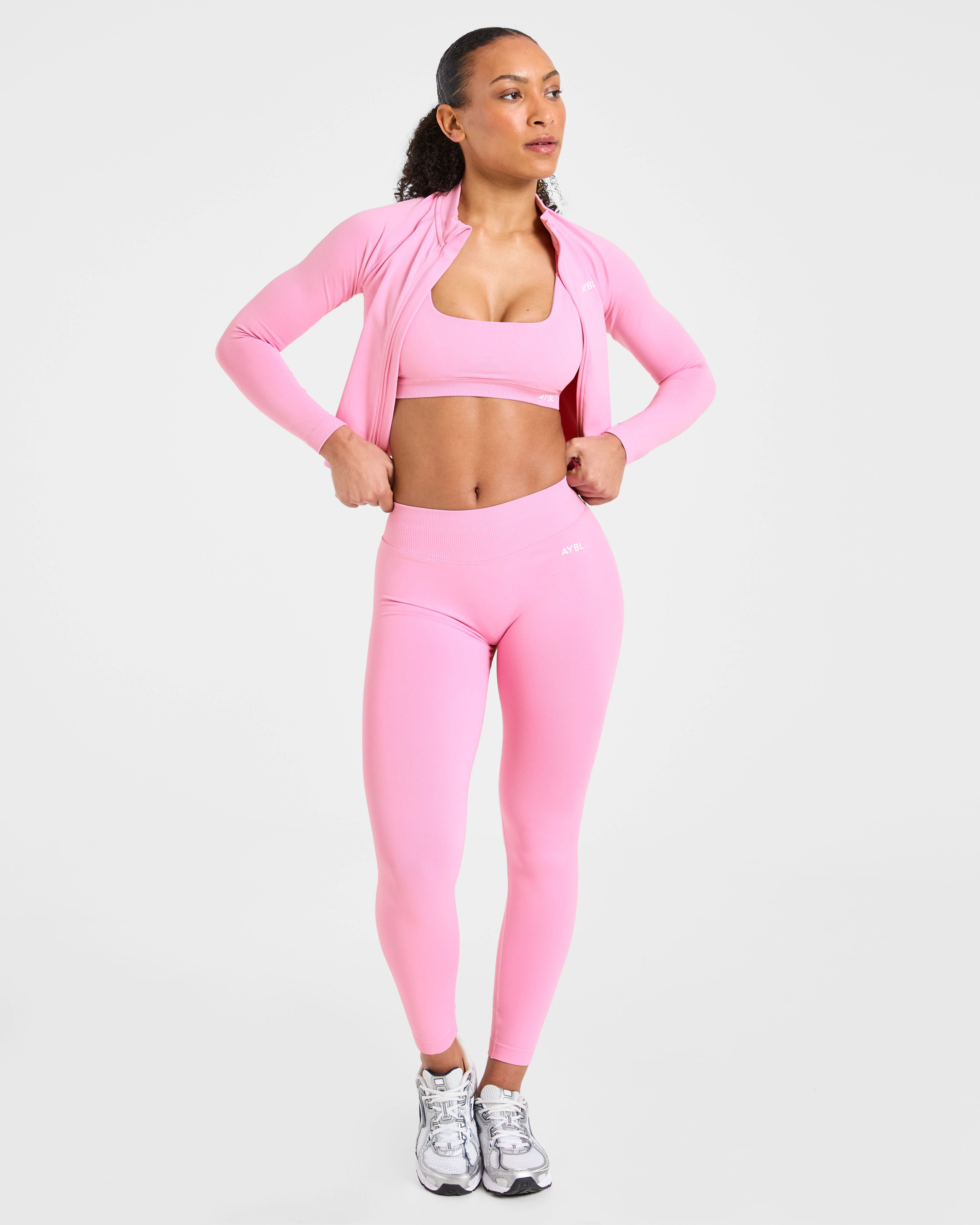 Enhance Seamless Leggings - Sugar Pink - Image 8