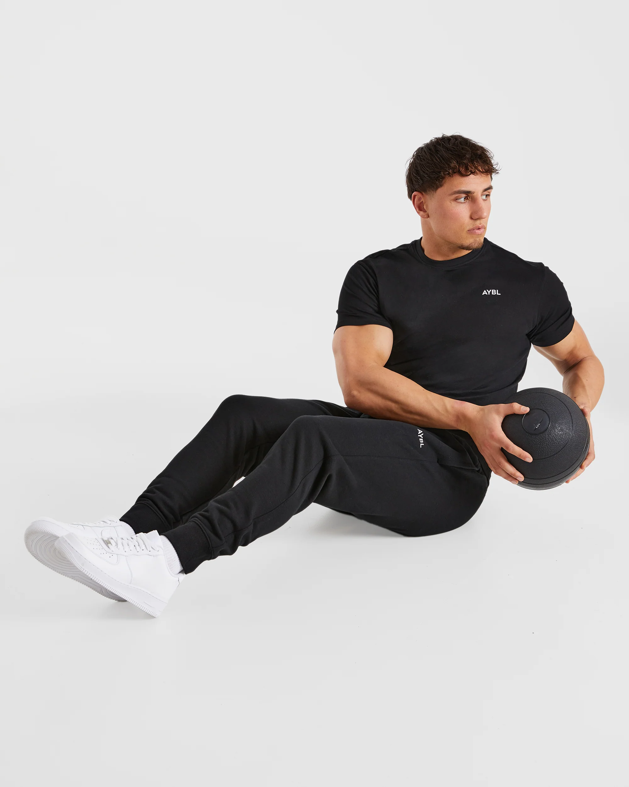 Essential Joggers - Black - Image 8