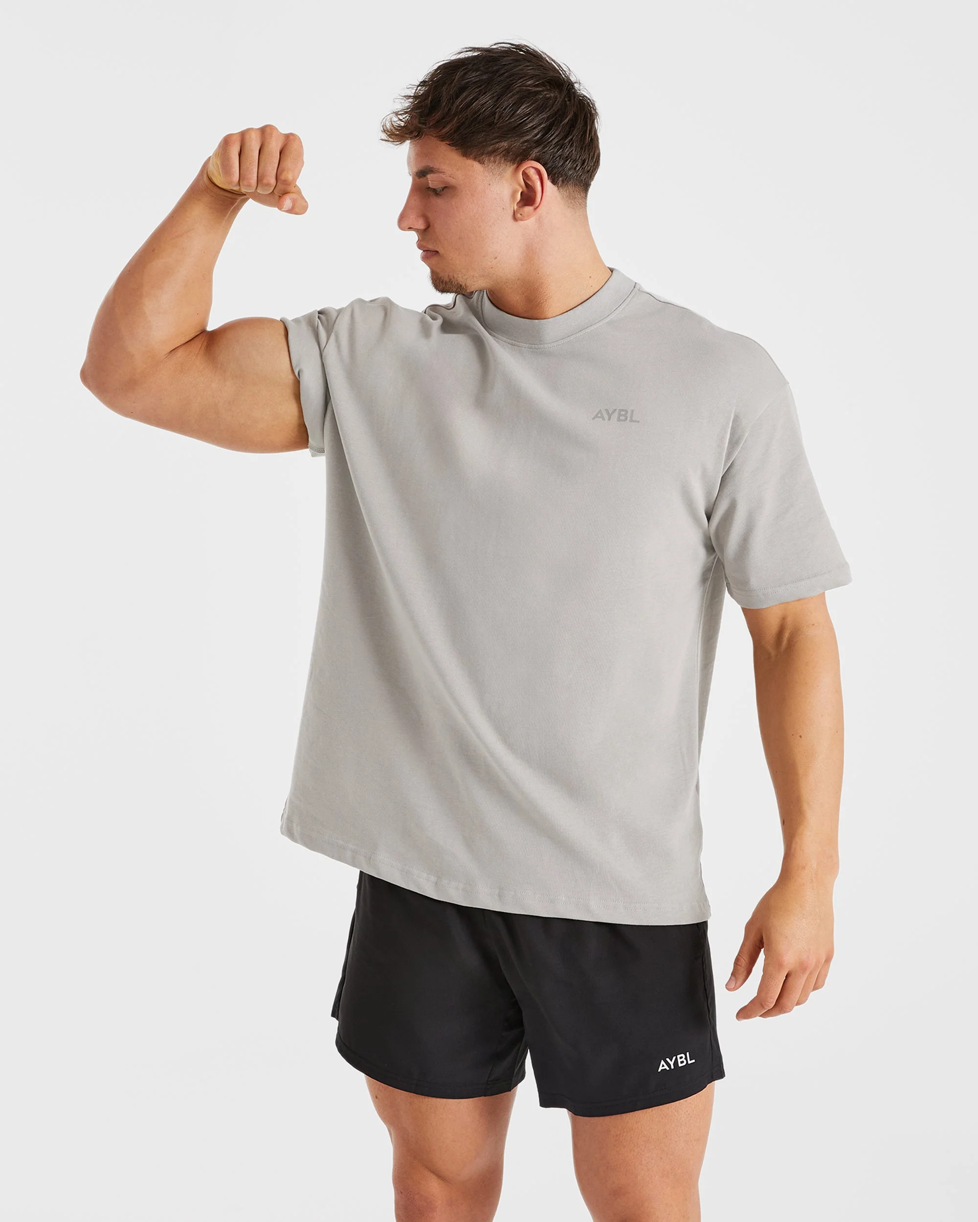 Essential Oversized T Shirt - Fog - Image 7