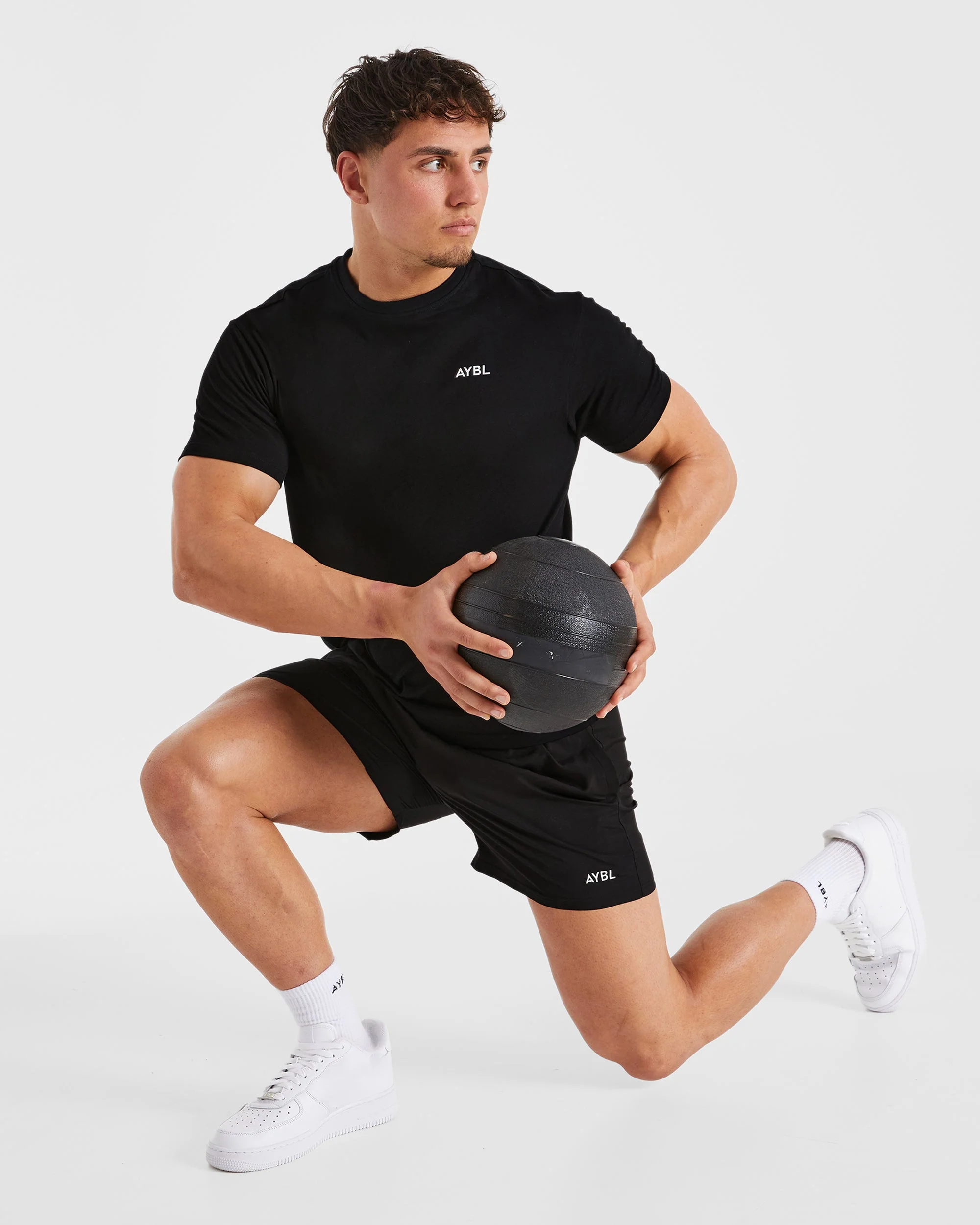 Essential T Shirt - Black - Image 7