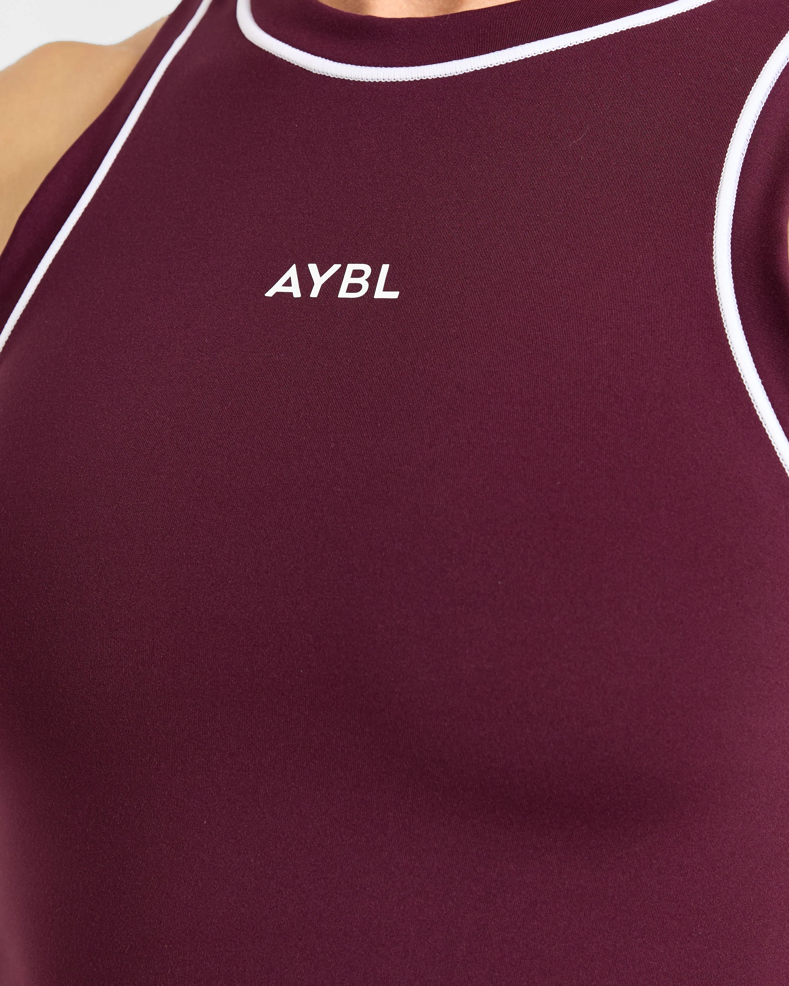 Form Tank Top - Deep Mulberry - Image 5