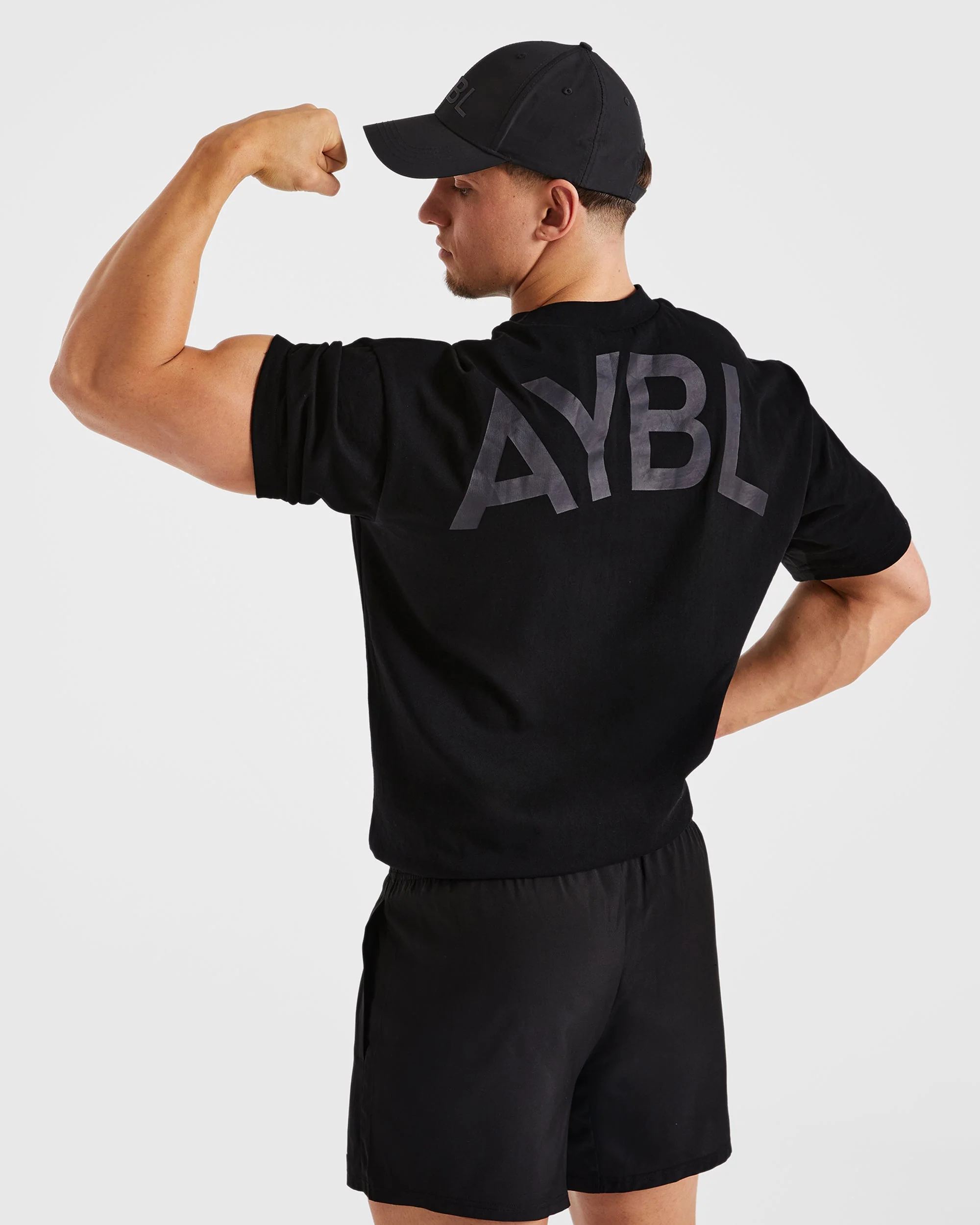 Essential Oversized T Shirt - Black - Image 8