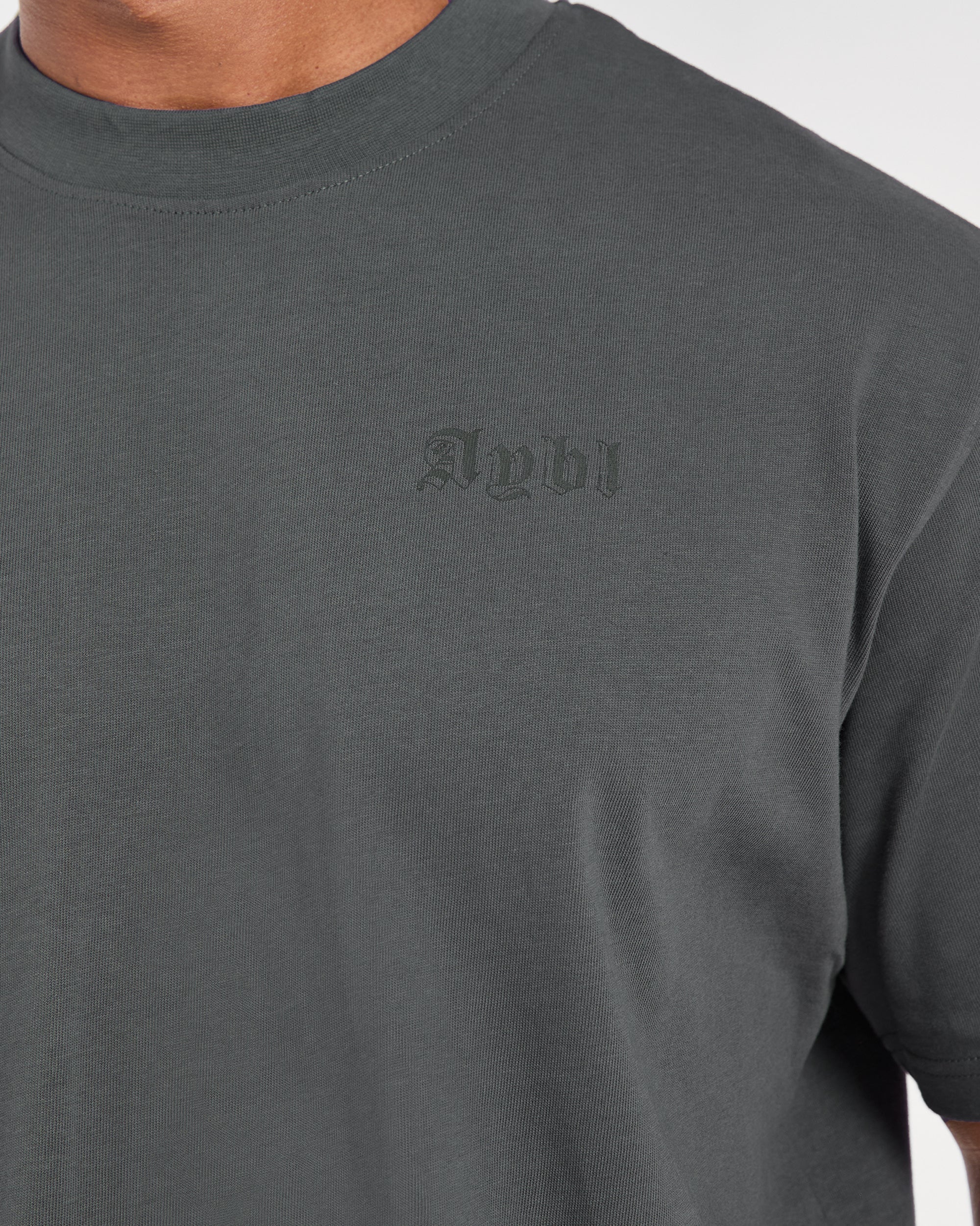Mind of Steel Oversized T Shirt - Charcoal - Image 5