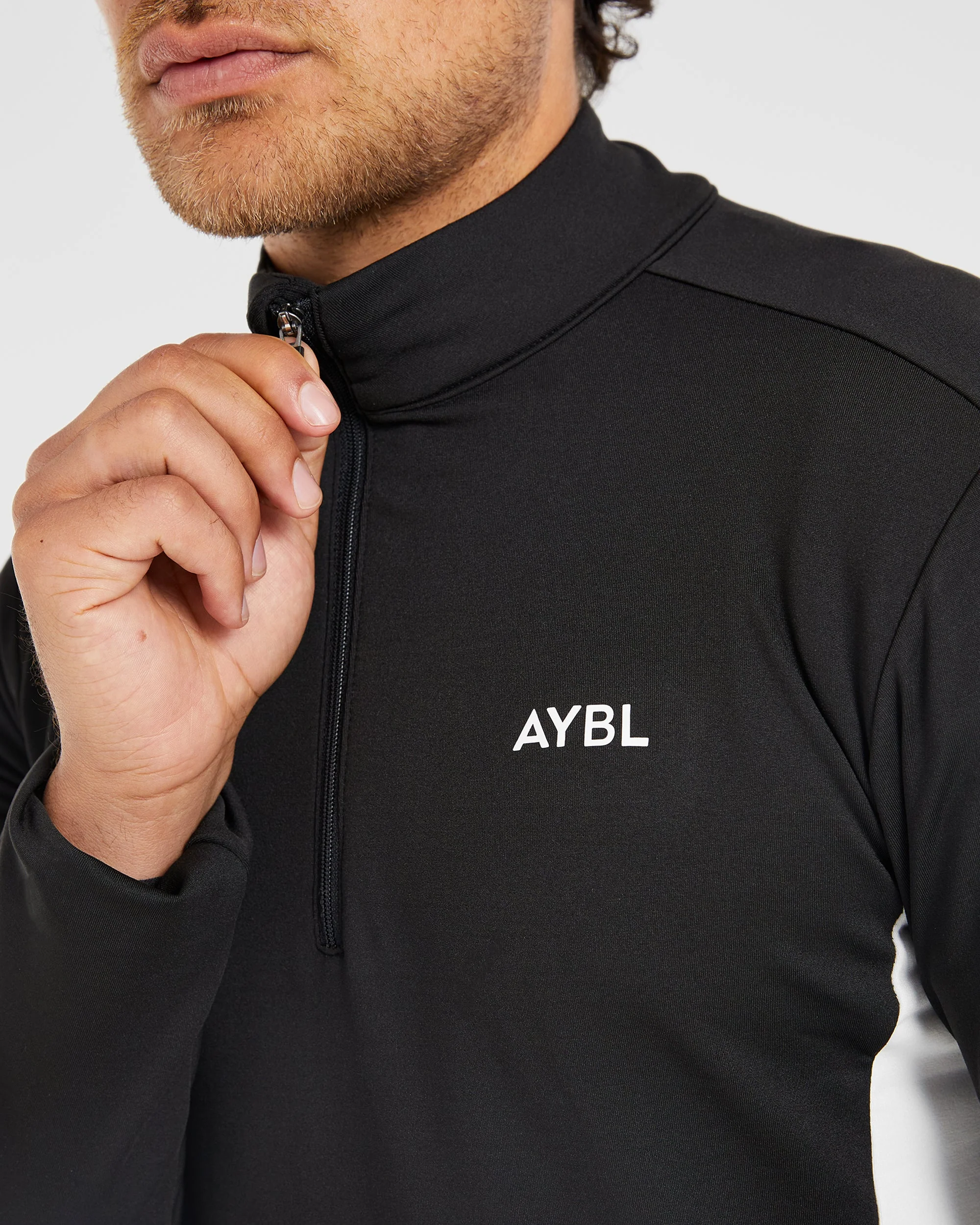 Performance 1/4 Zip Pullover - Black - Image 5