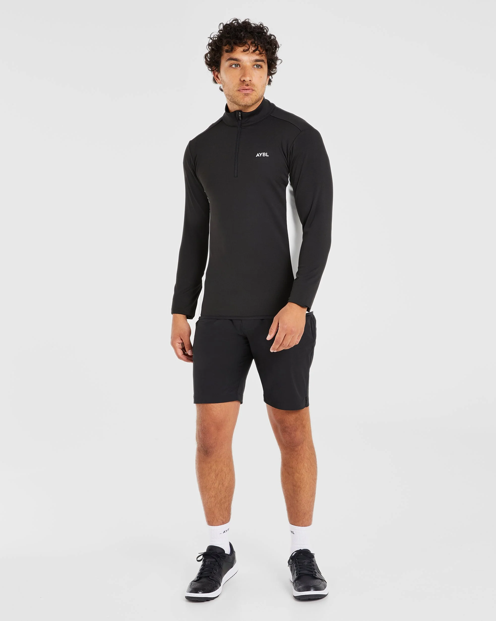 Performance 1/4 Zip Pullover - Black - Image 8