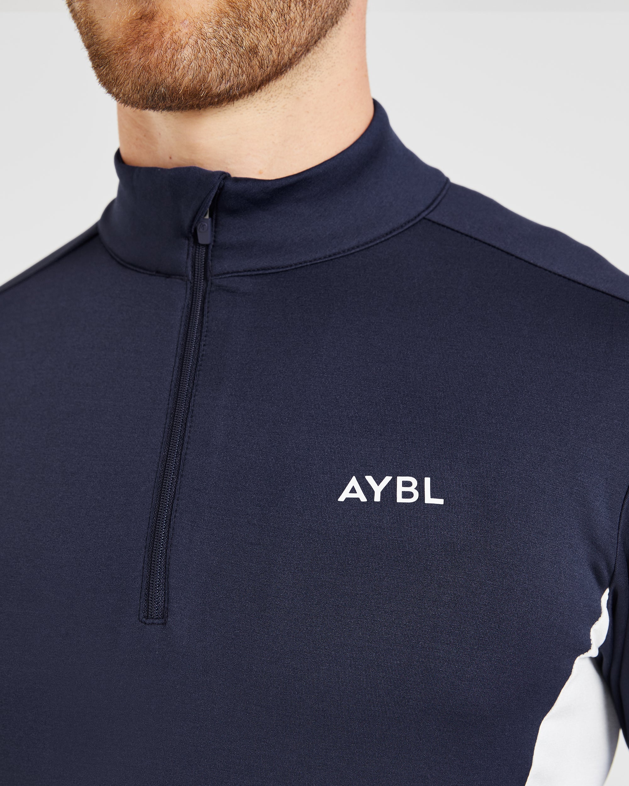 Performance 1/4 Zip Pullover - Navy - Image 5