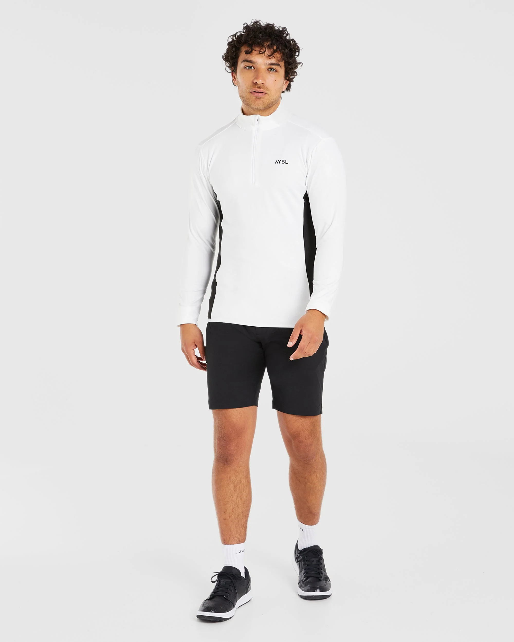 Performance 1/4 Zip Pullover - White - Image 8