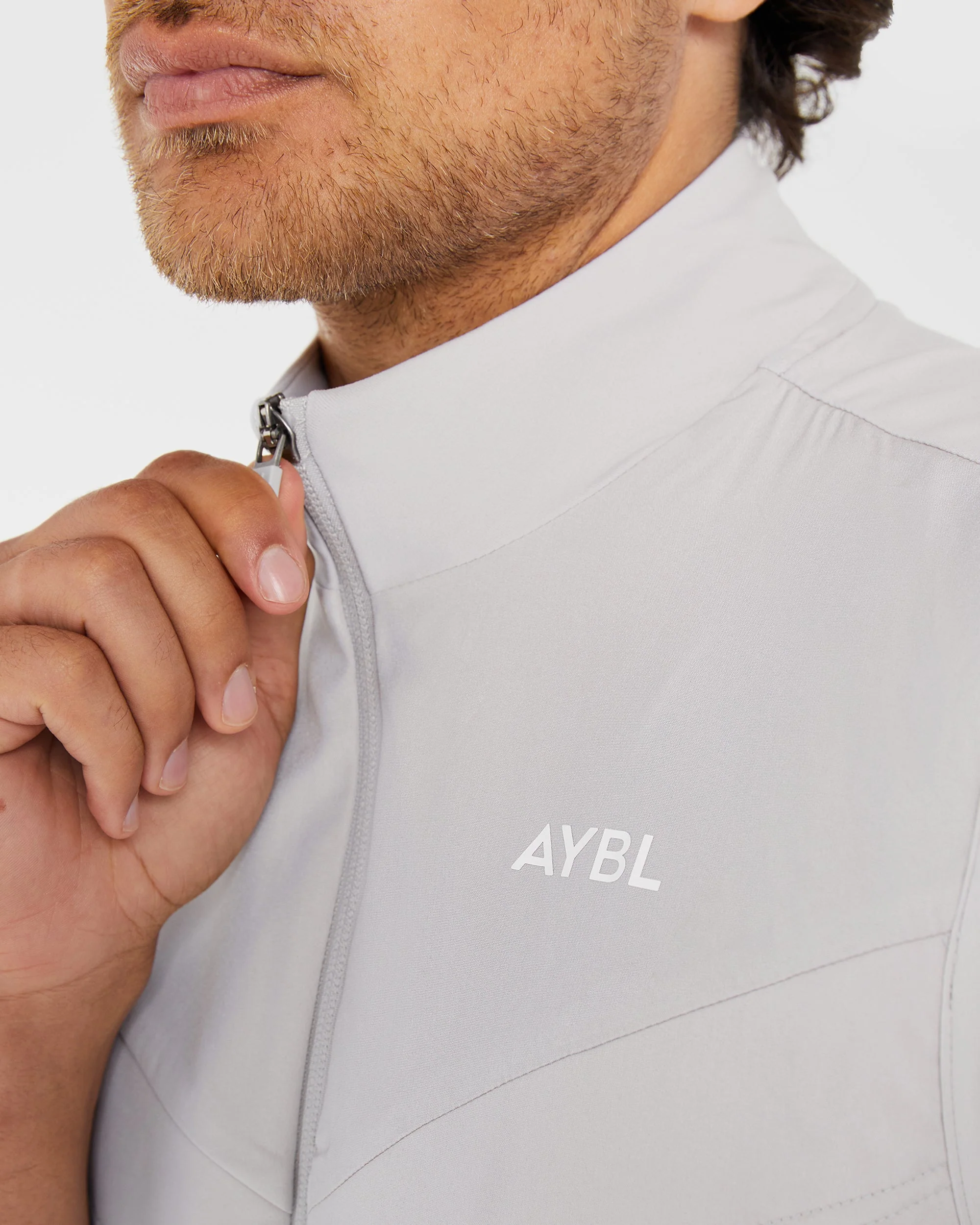 Performance Hybrid Gilet - Ice Grey - Image 5