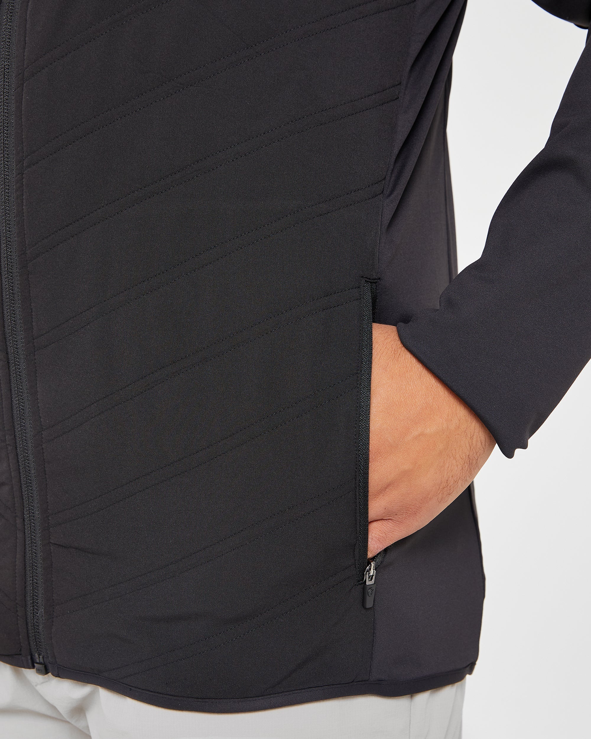 Performance Hybrid Jacket - Black - Image 6