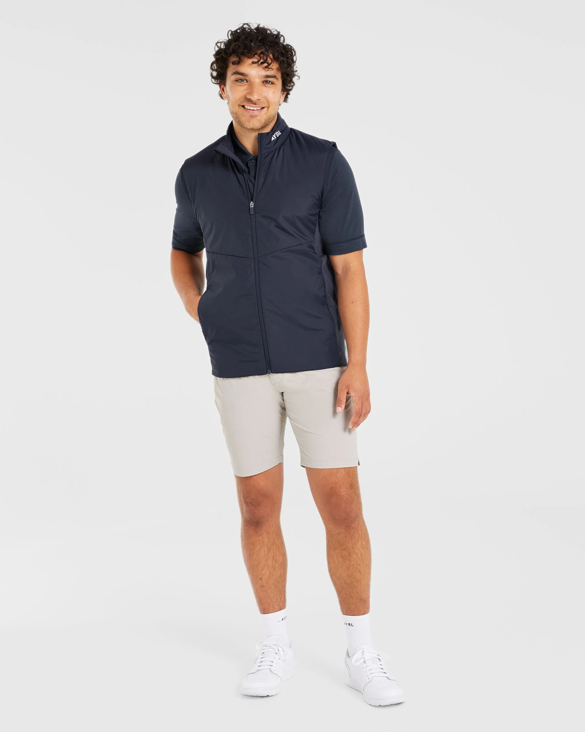 Performance Padded Gilet - Navy - Image 3