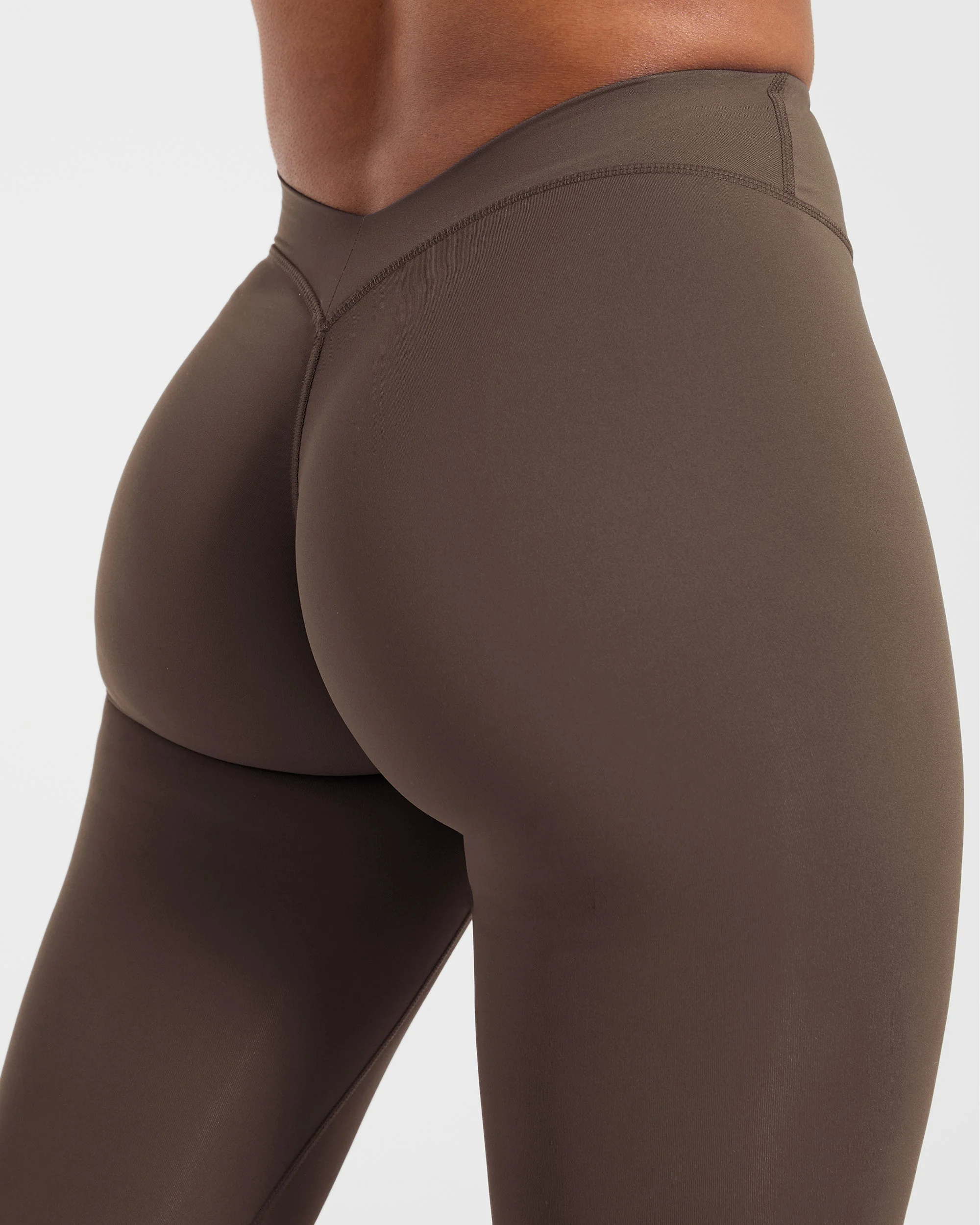 Physique Leggings - Brown - Image 6
