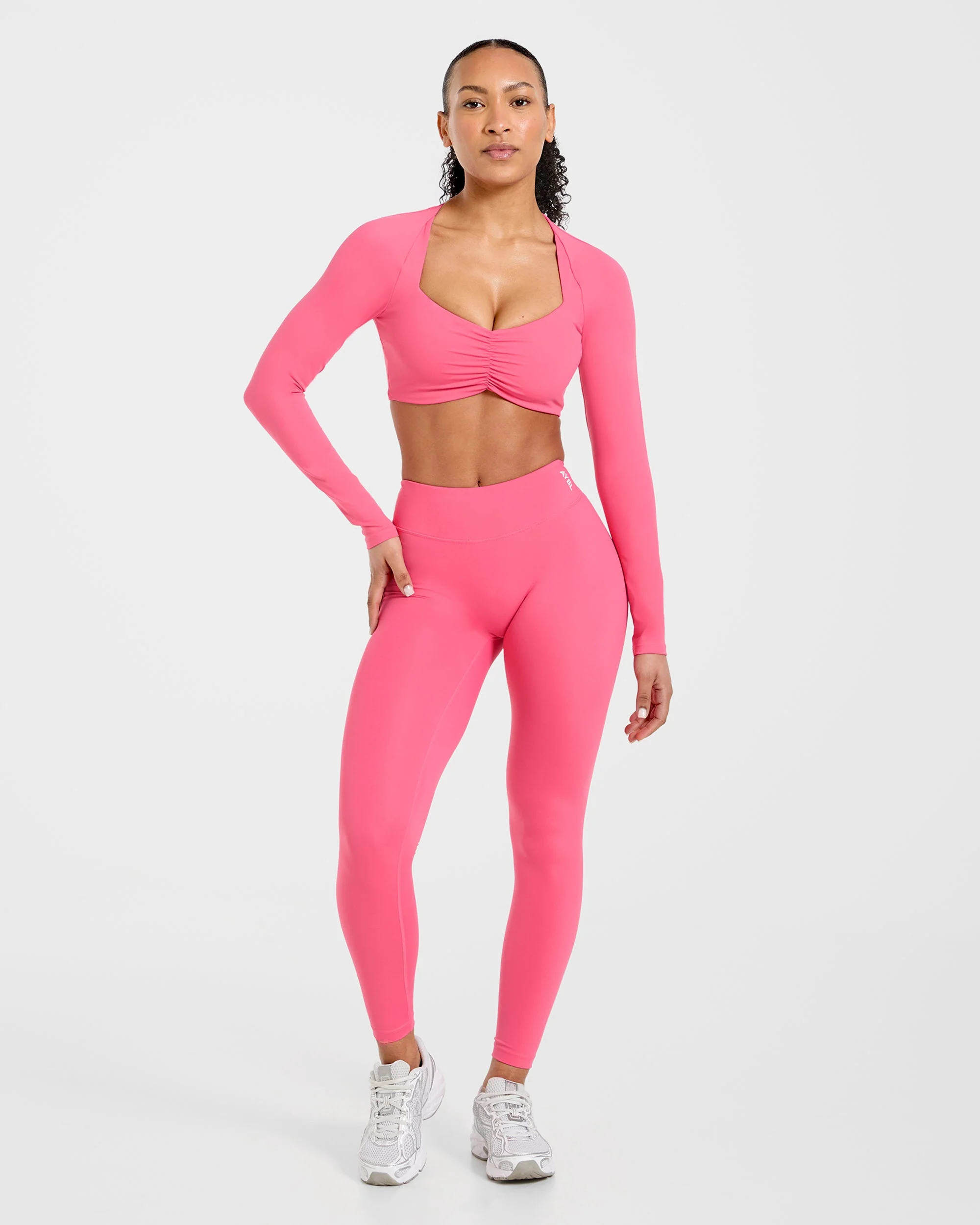 Physique Leggings - Roseberry Pink - Image 4