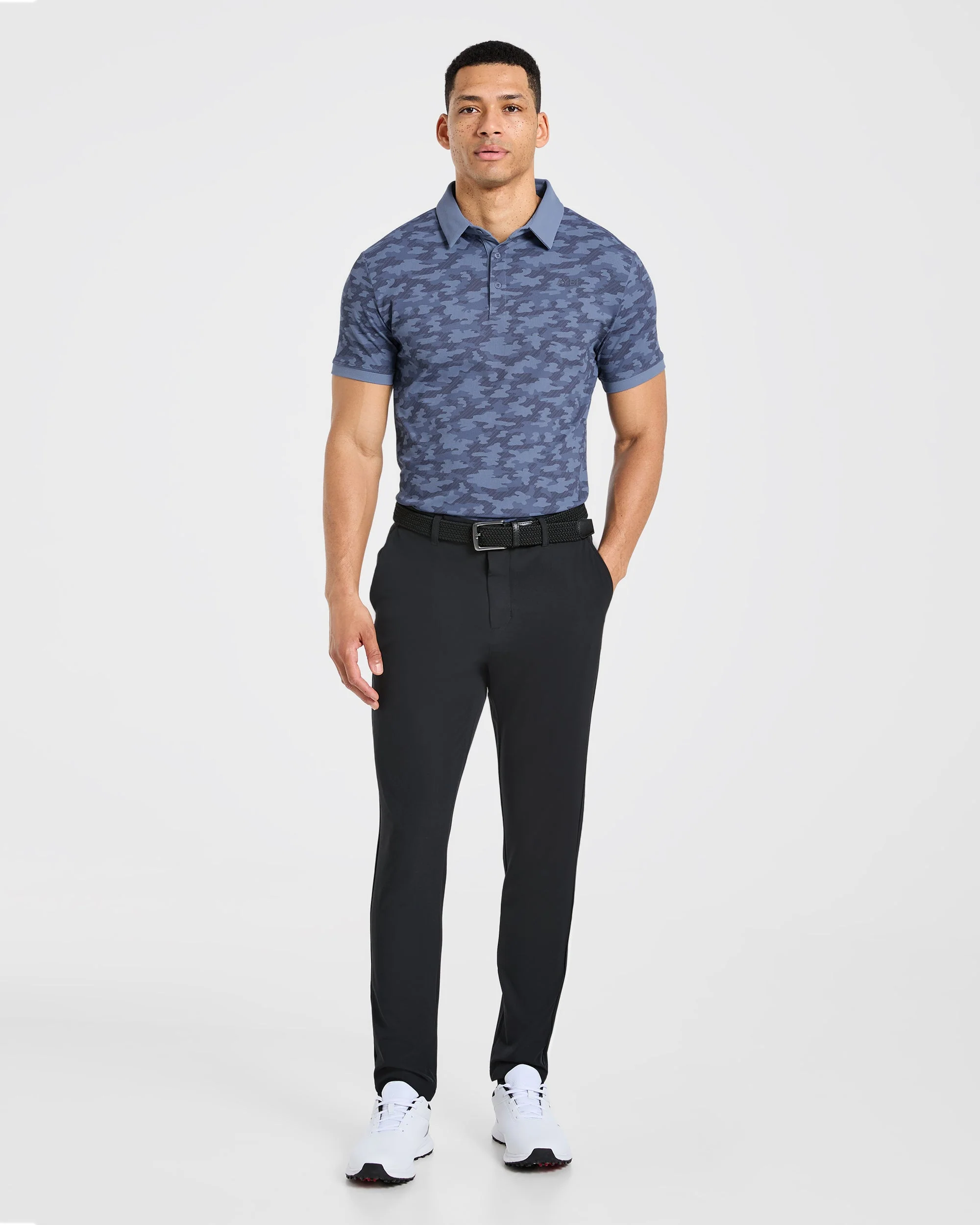 Precision Camo Polo - Blue - Image 3