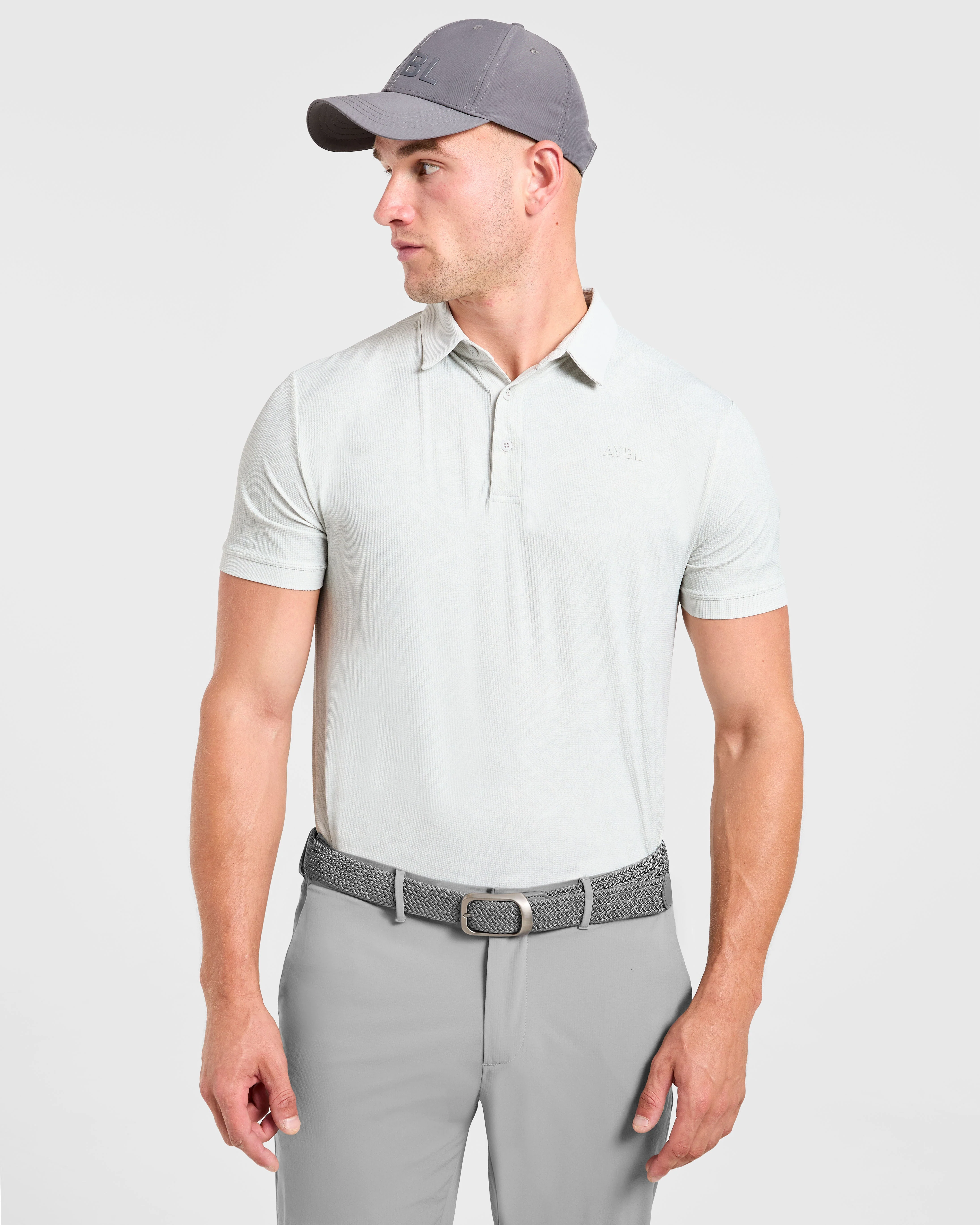 Precision Static Polo - Ice Grey - Image 8