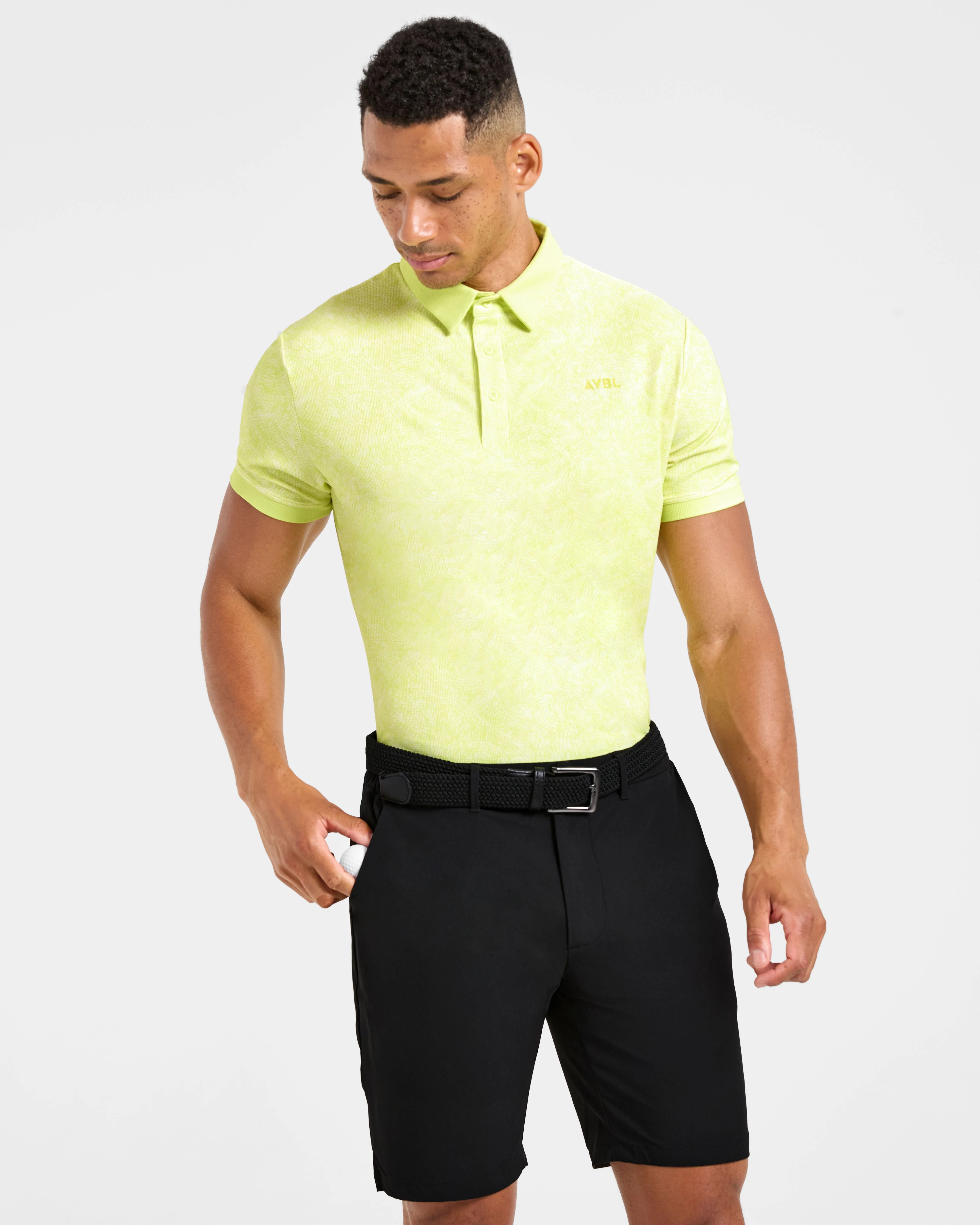 Precision Static Polo - Lime - Image 8