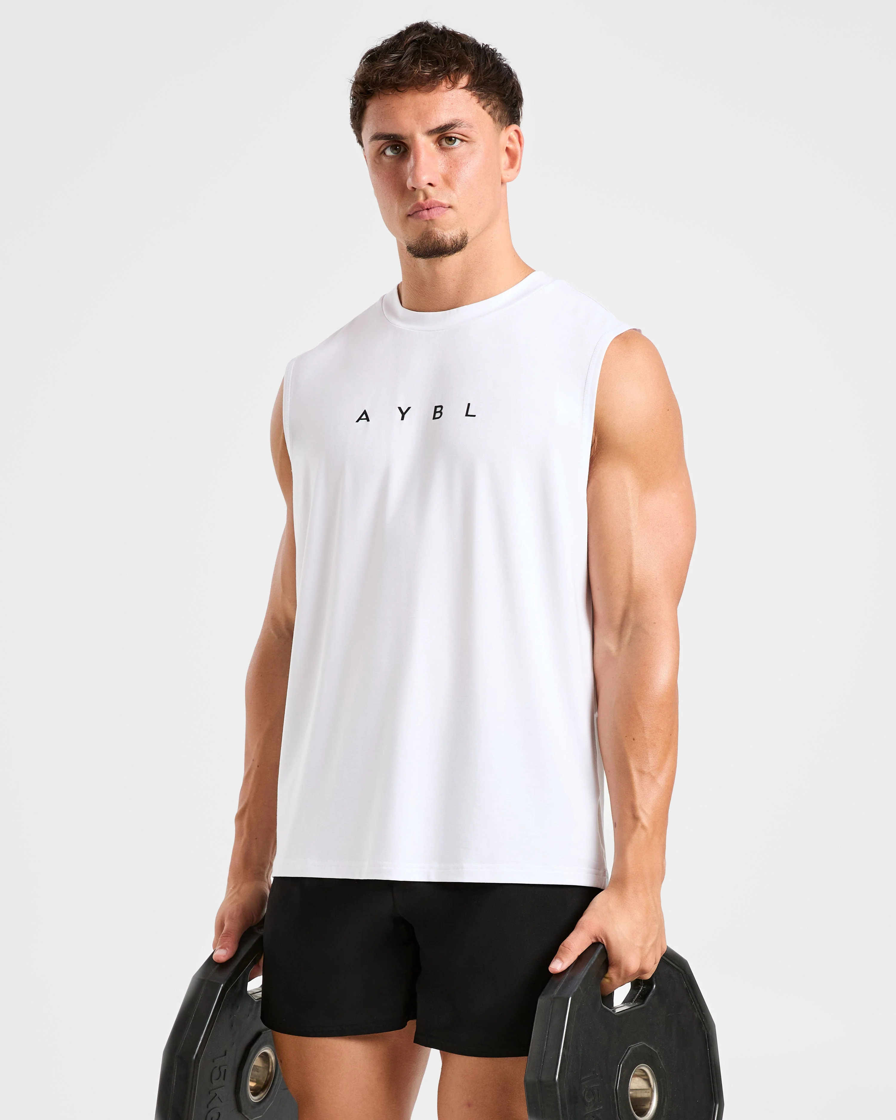 Reinforce Training Tank - White - Image 8