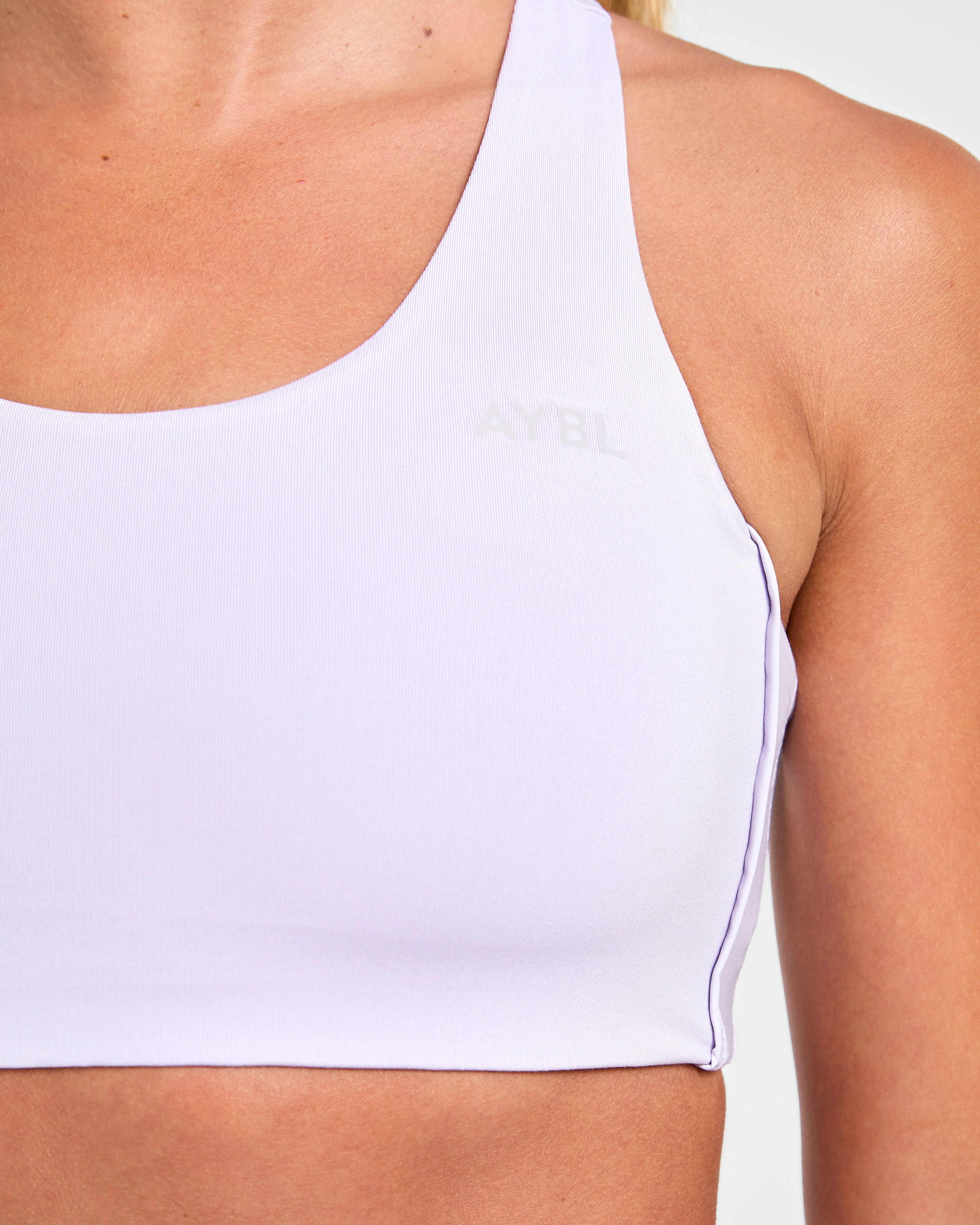 Run Sports Bra - Ice Lilac - Image 6
