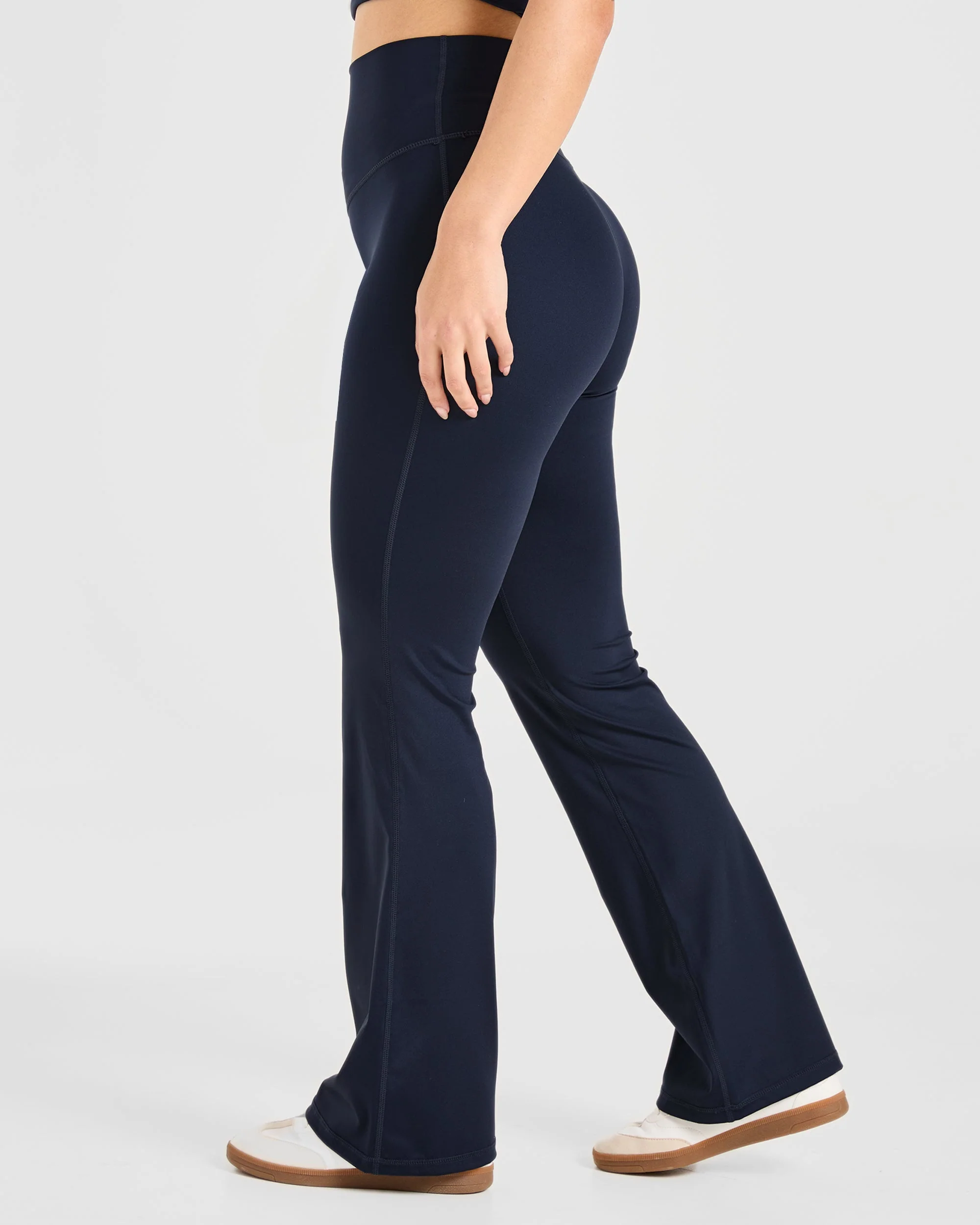 Sculpt Flared Leggings - Deep Navy - Image 5