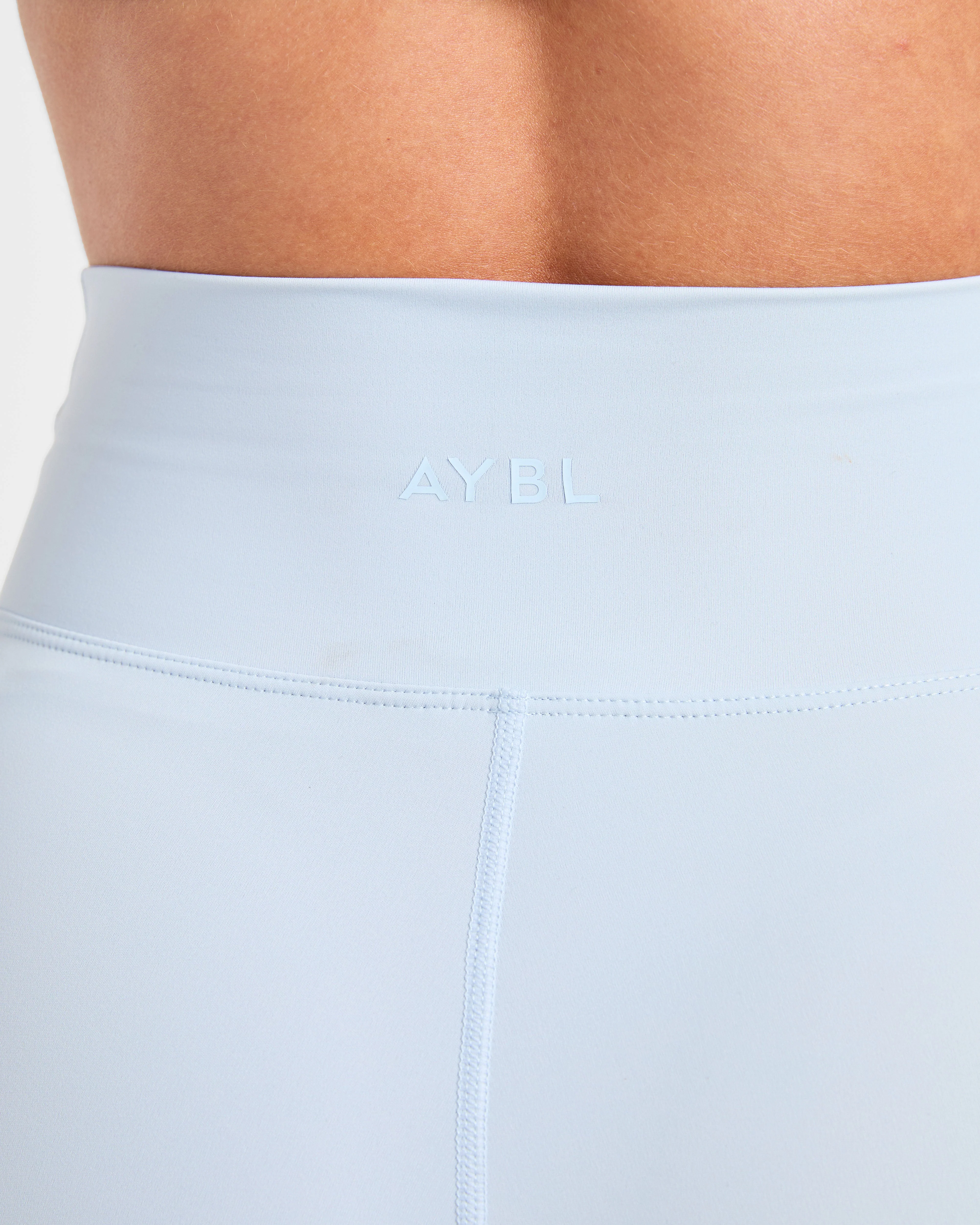 Sculpt Wrap Flared Leggings - Iced Blue - Image 6