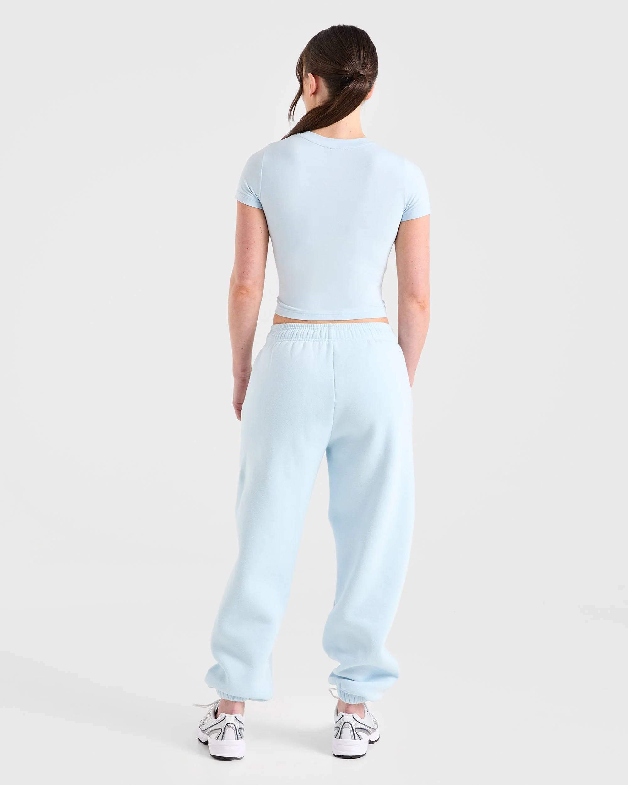 Sports Club Baby Tee - Baby Blue - Image 4