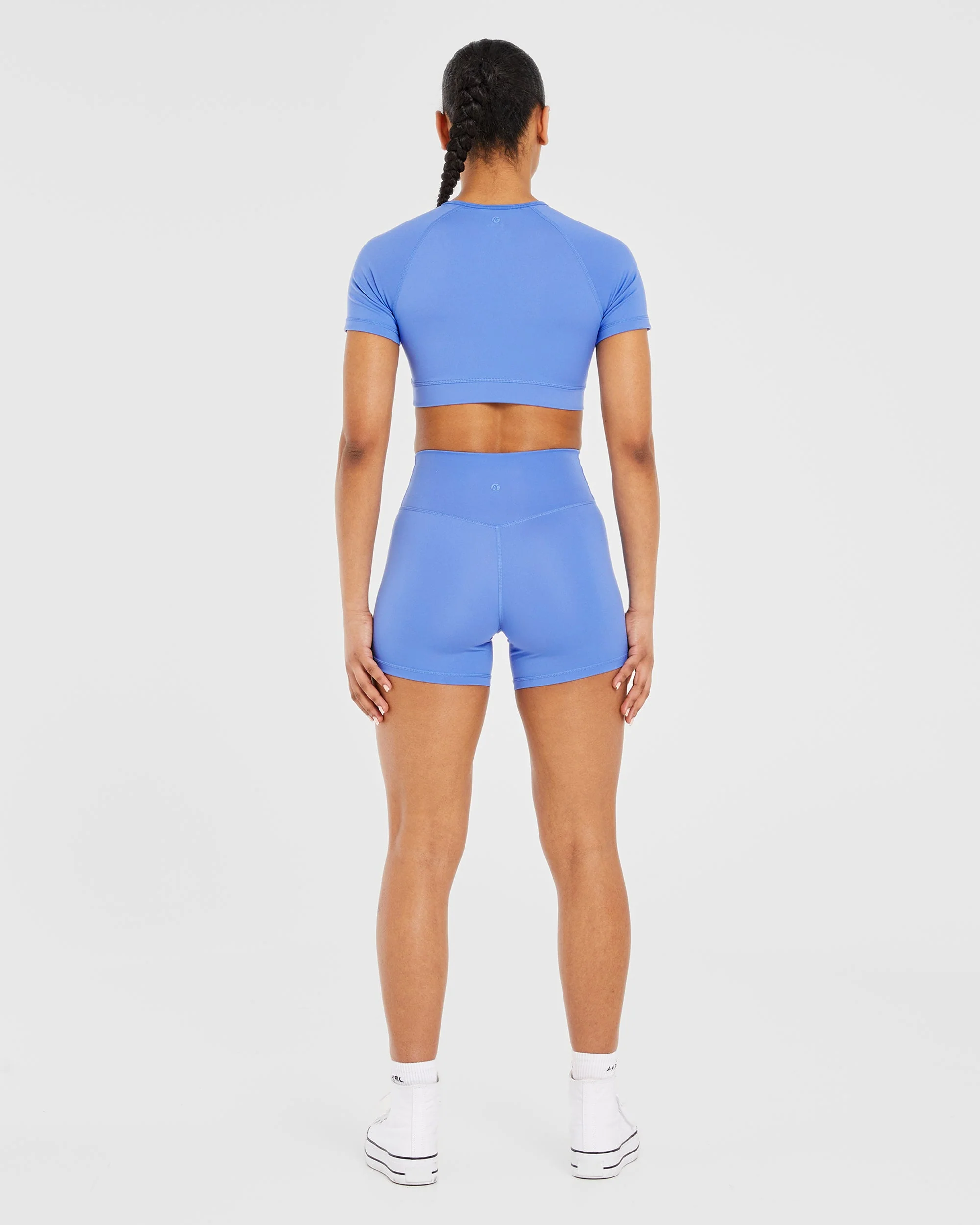 Staple Crop Top - Cobalt Blue - Image 4