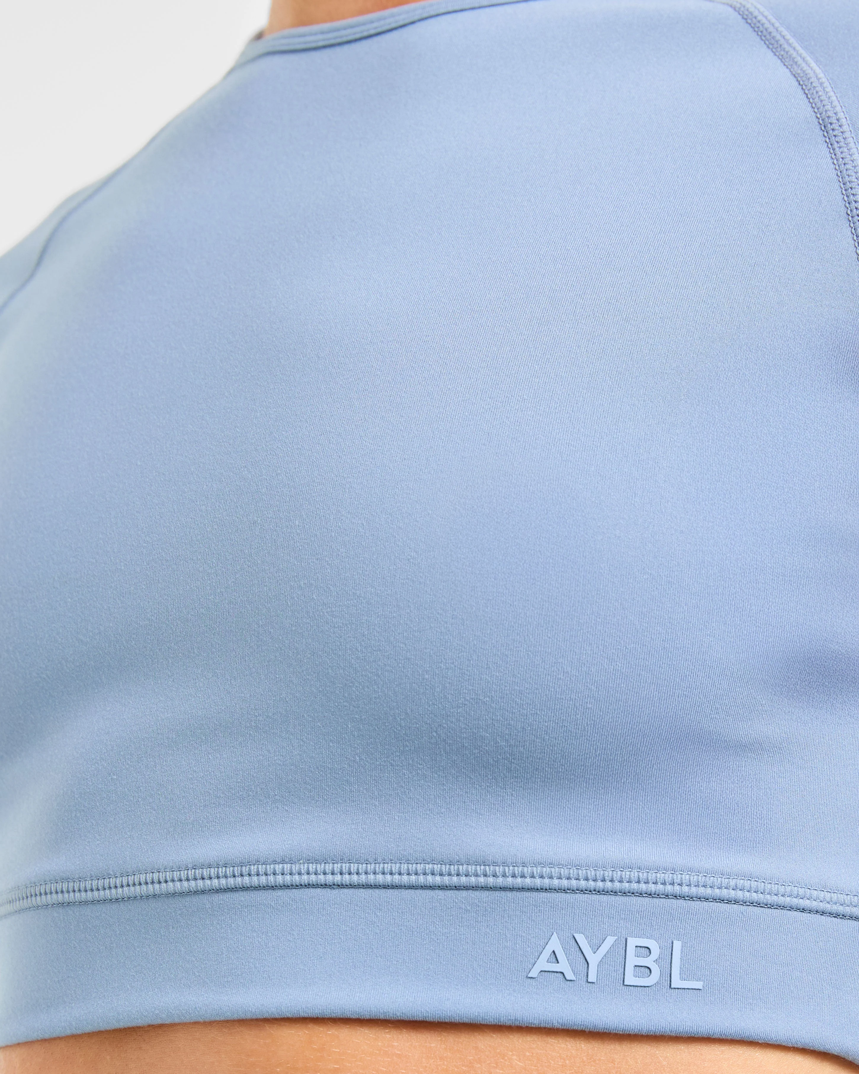 Staple Crop Top - Slate Blue - Image 5