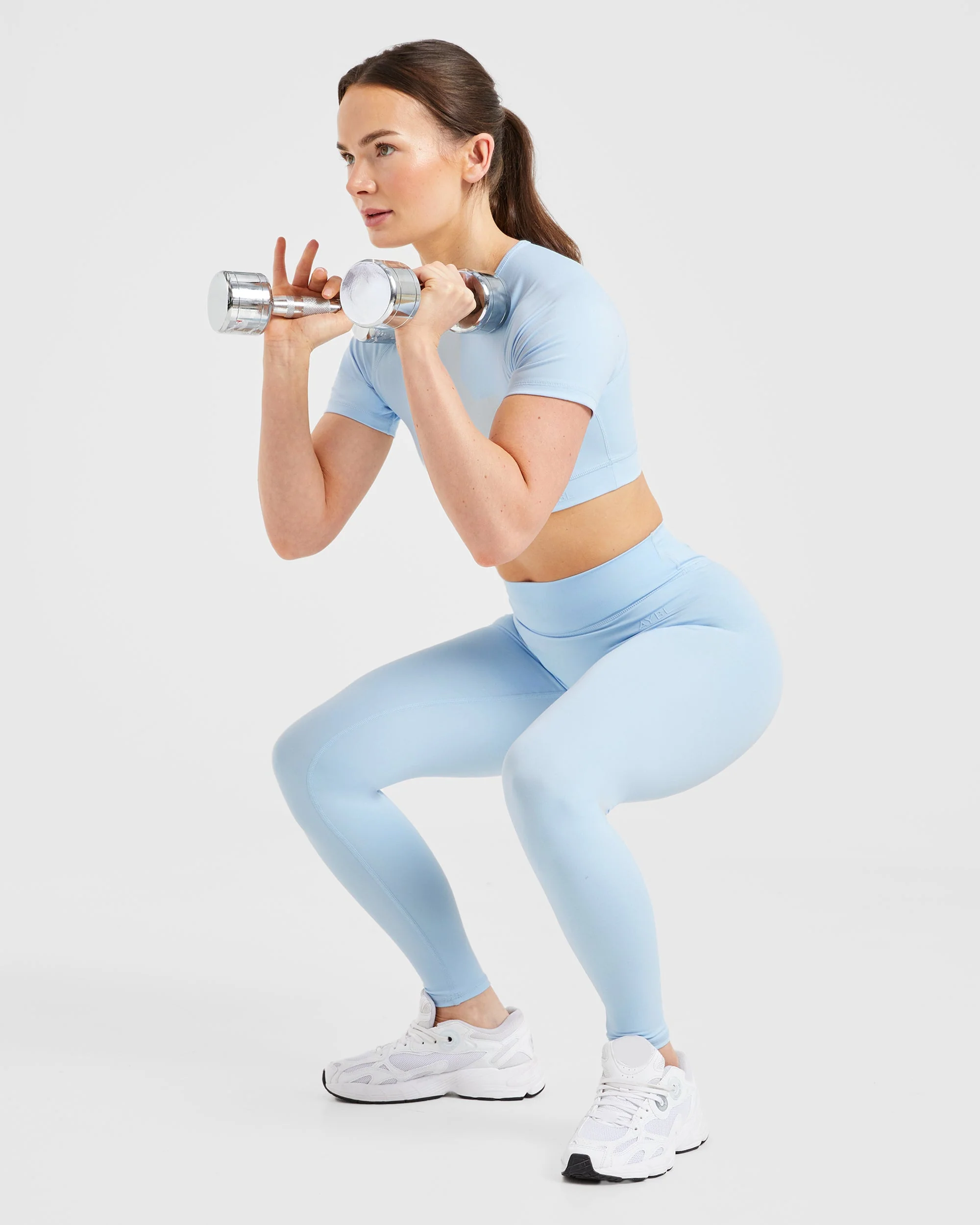 Staple Leggings - Pastel Blue - Image 7