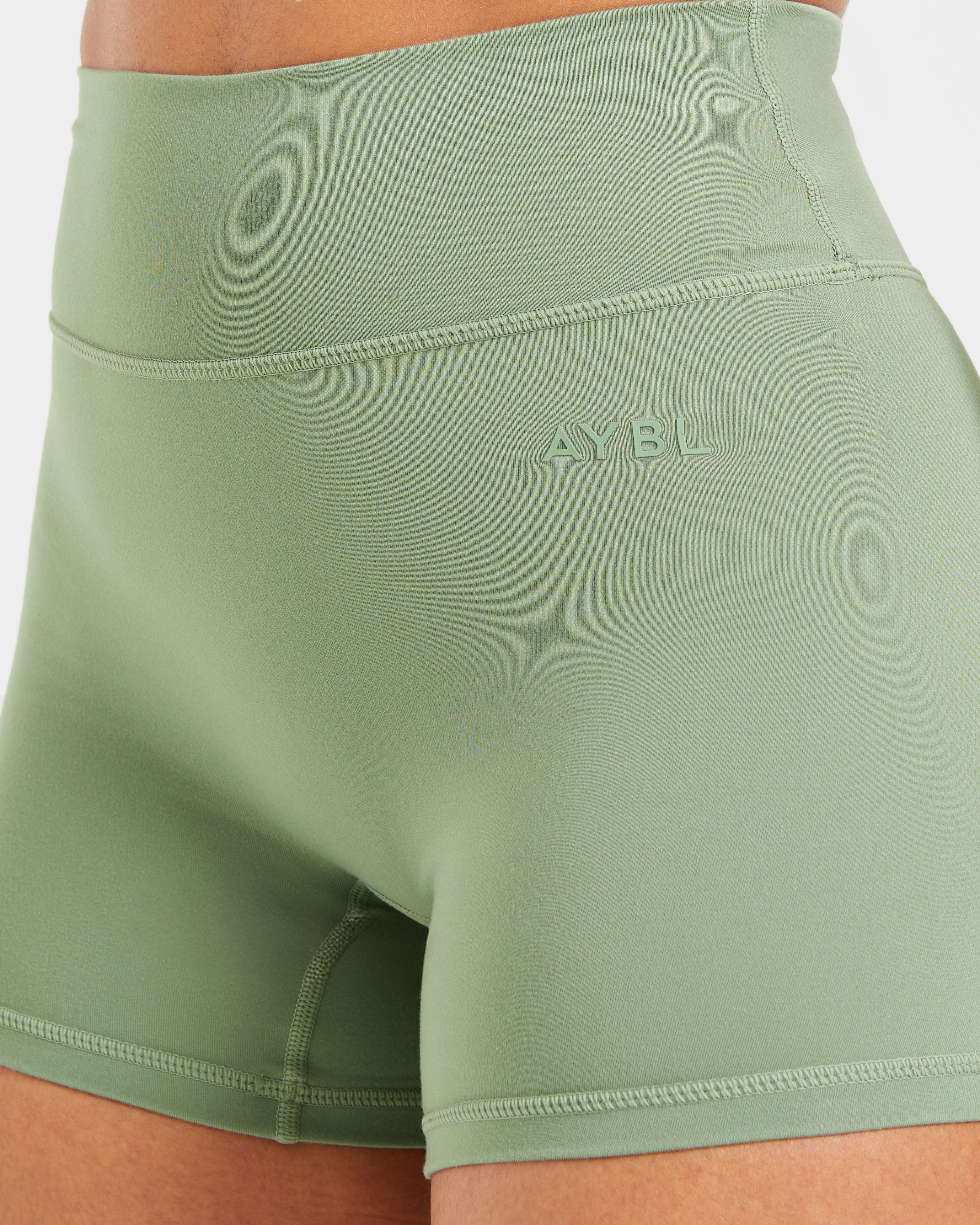 Staple Shorts - Olive Green - Image 5