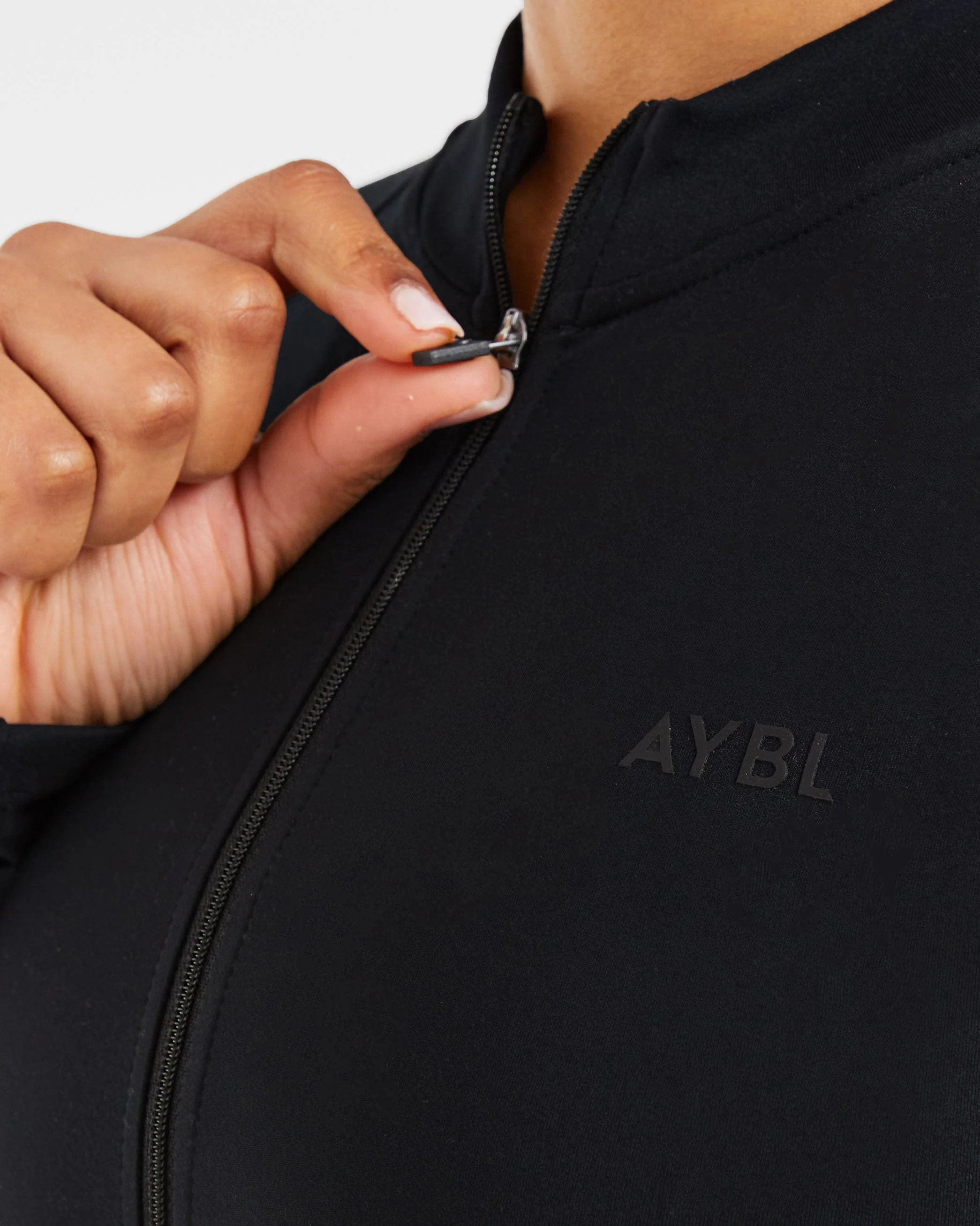 Staple Zip Jacket - Black - Image 5