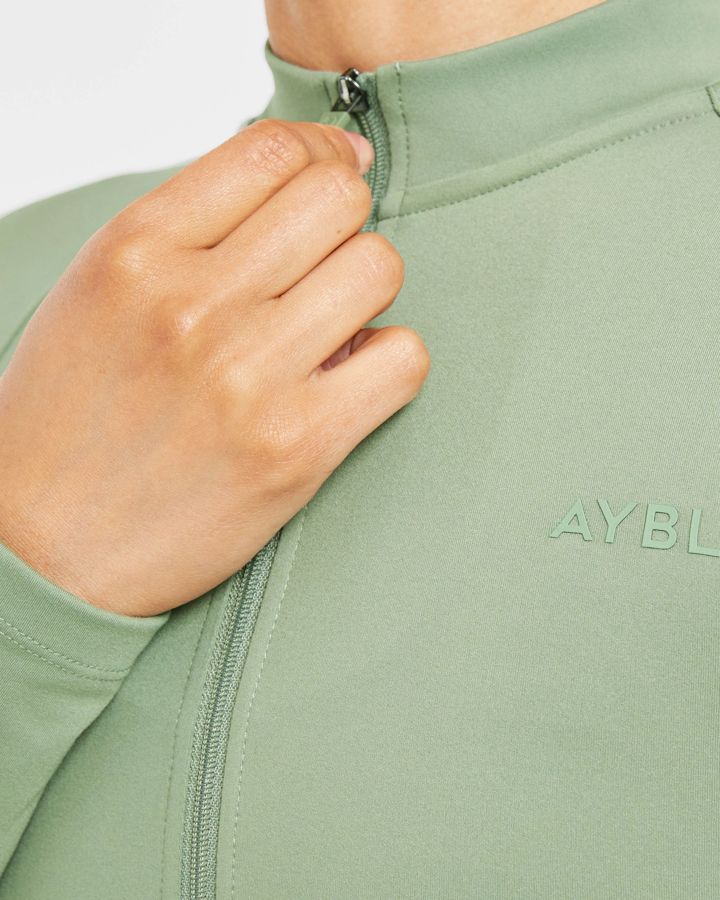 Staple Zip Jacket - Olive Green - Image 5